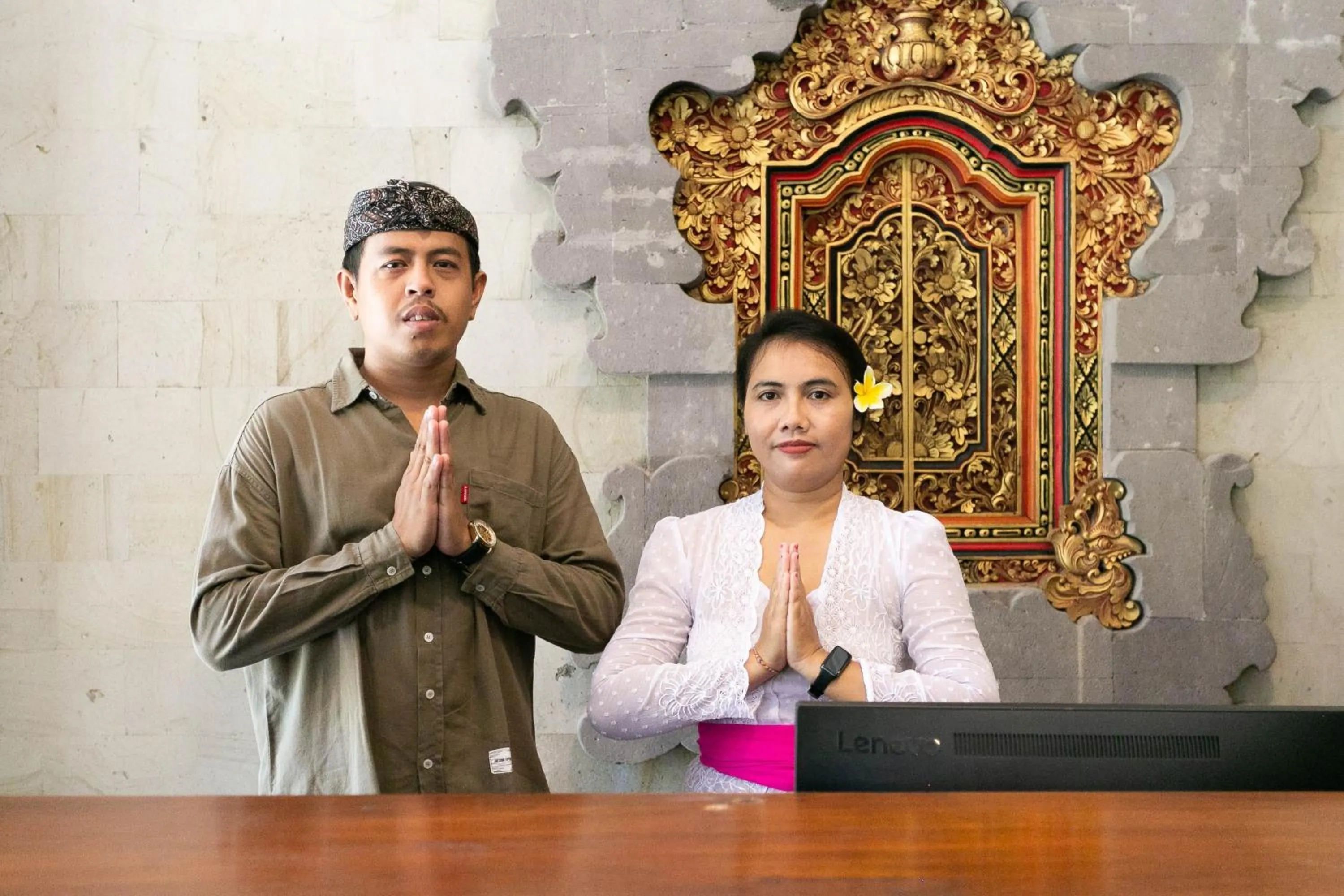 Staff in Starloka Saba Bali Hotel