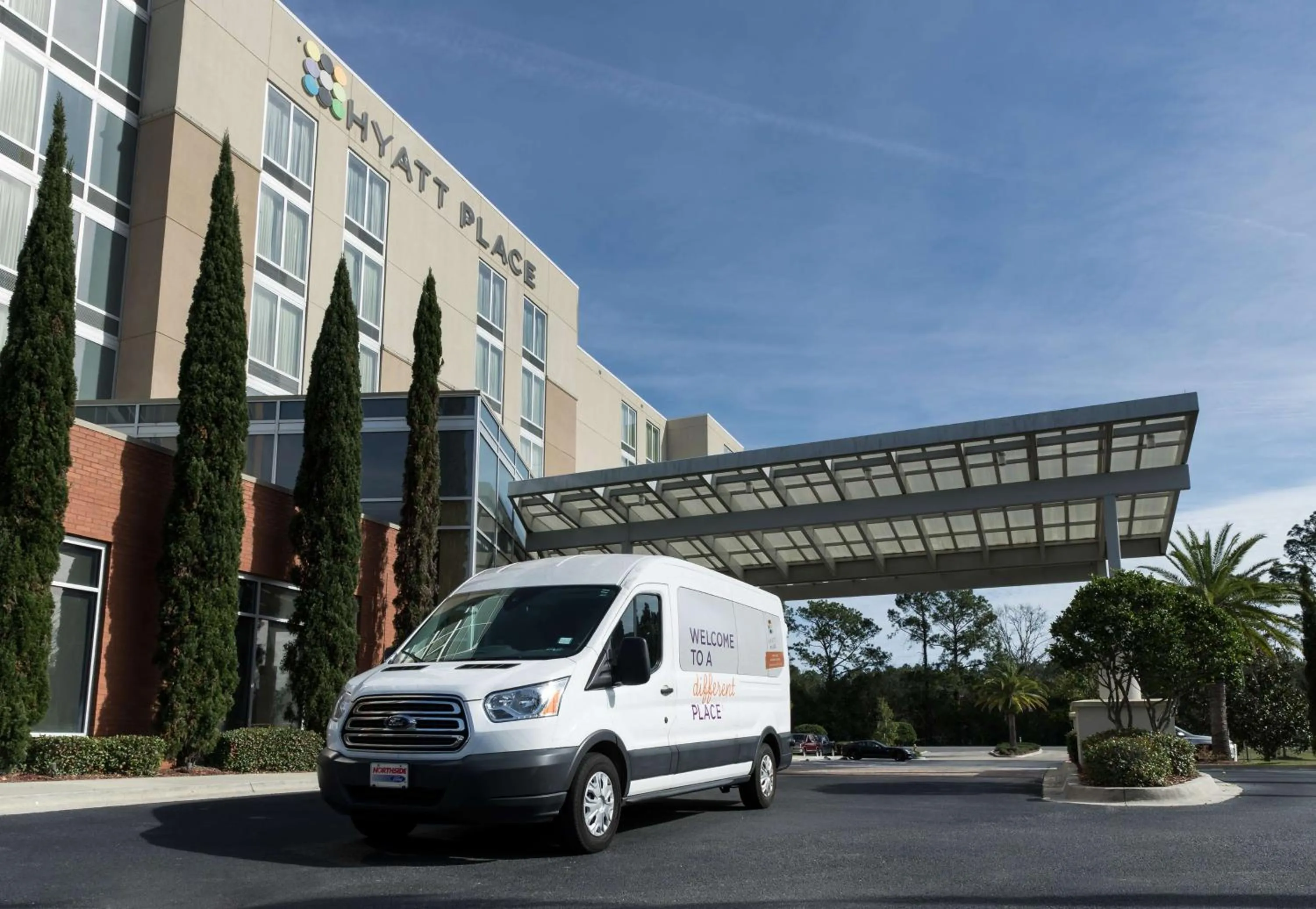 Property building in Hyatt Place Jacksonville Airport