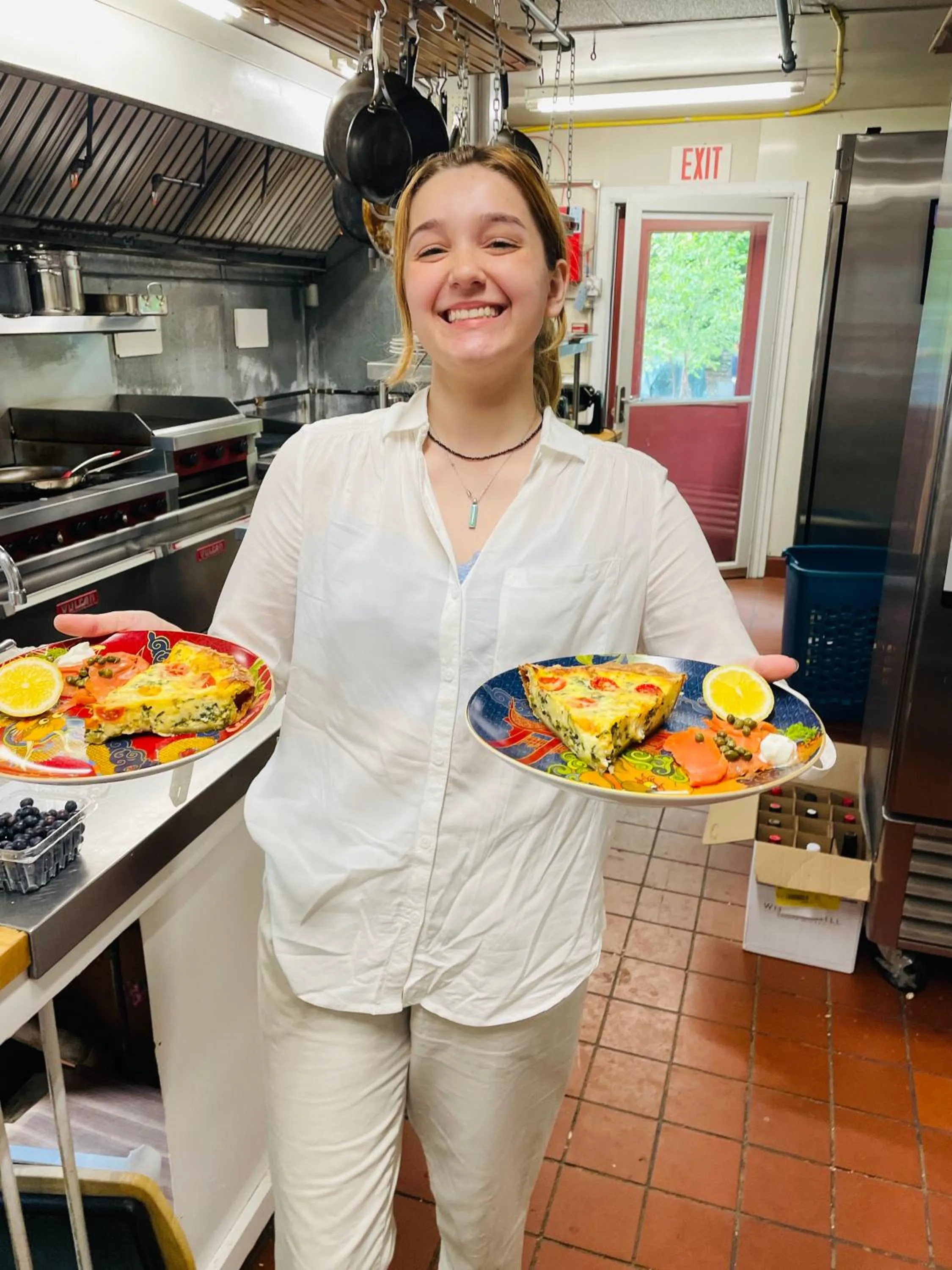 Breakfast in The Village Inn of Woodstock