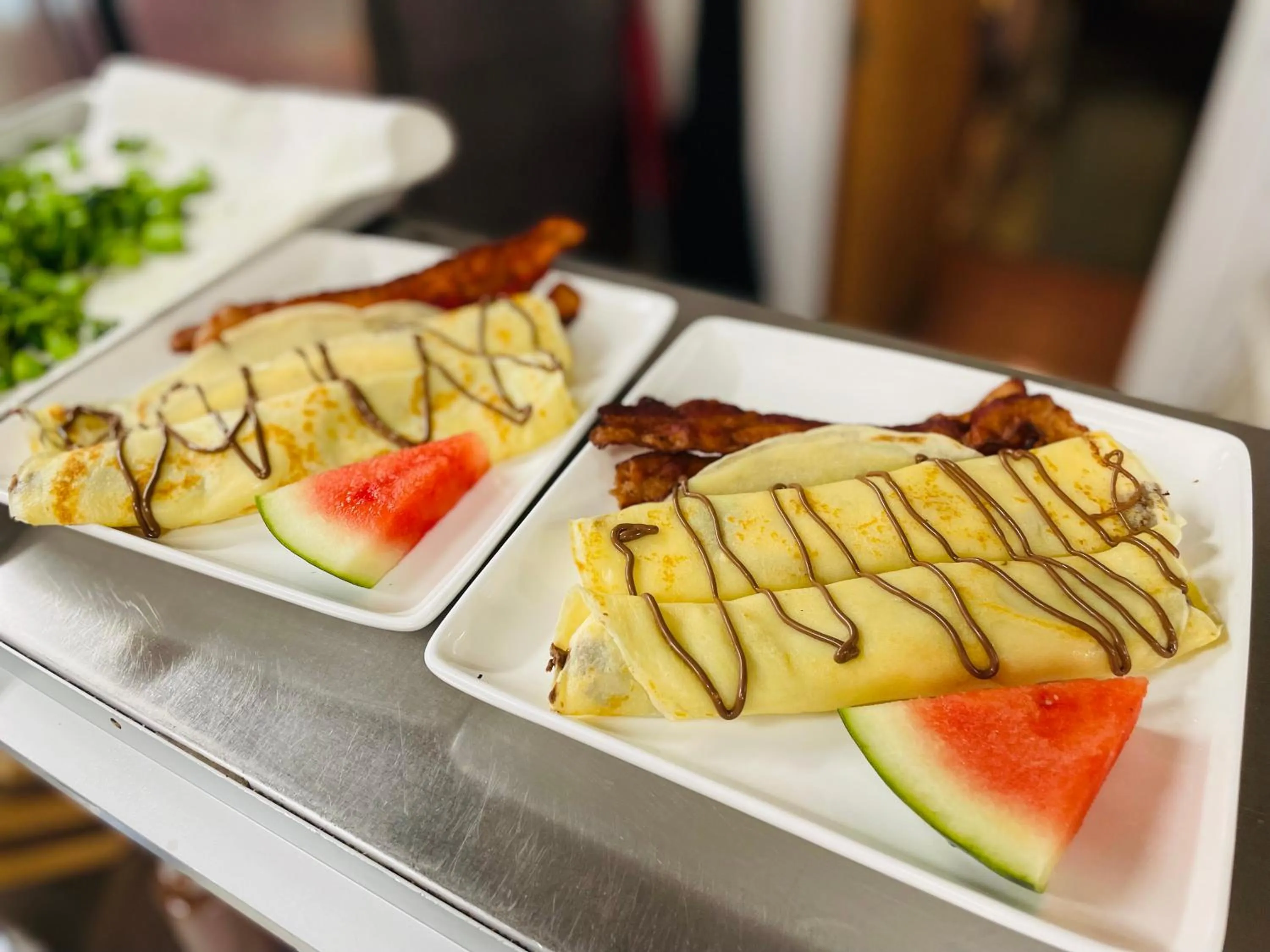 Breakfast in The Village Inn of Woodstock