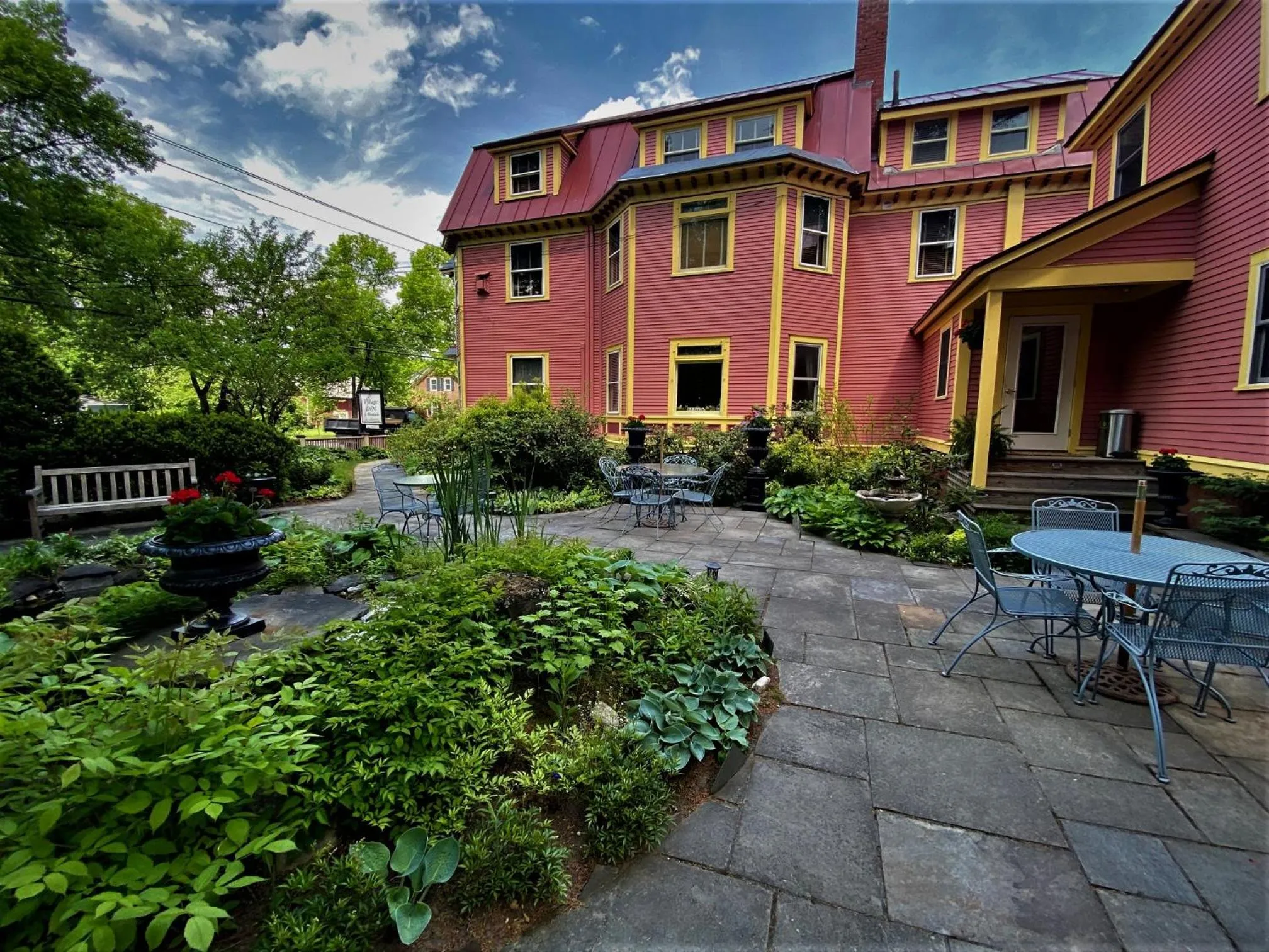 Patio in The Village Inn of Woodstock