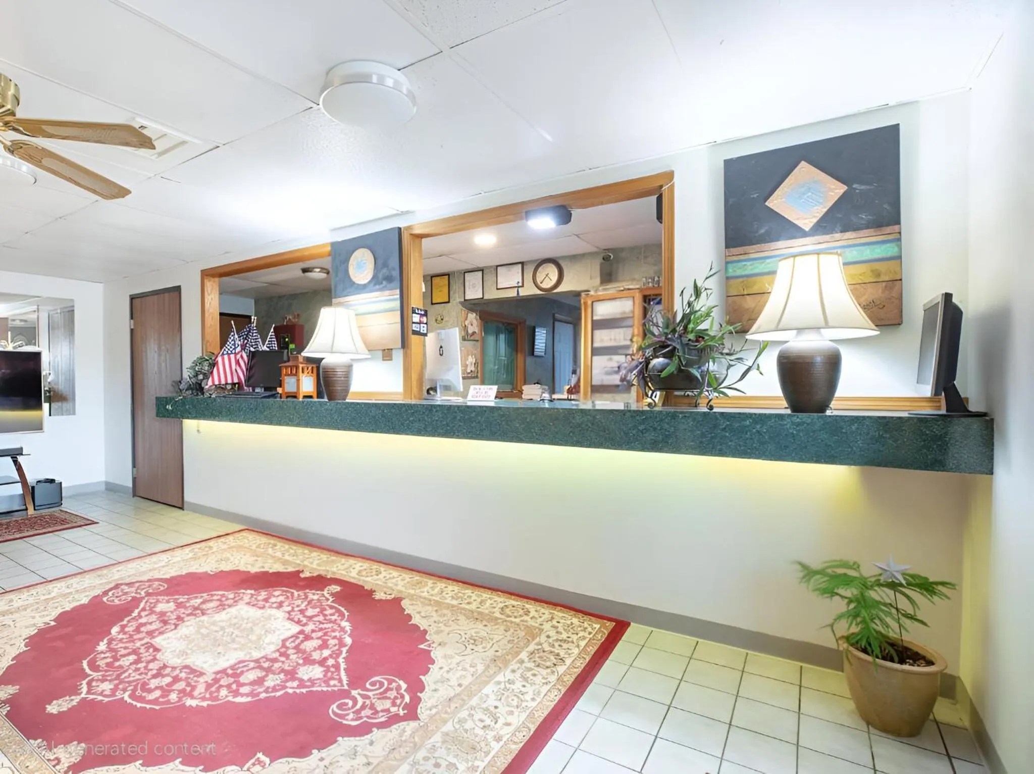 Lobby or reception in American Inn Ozark