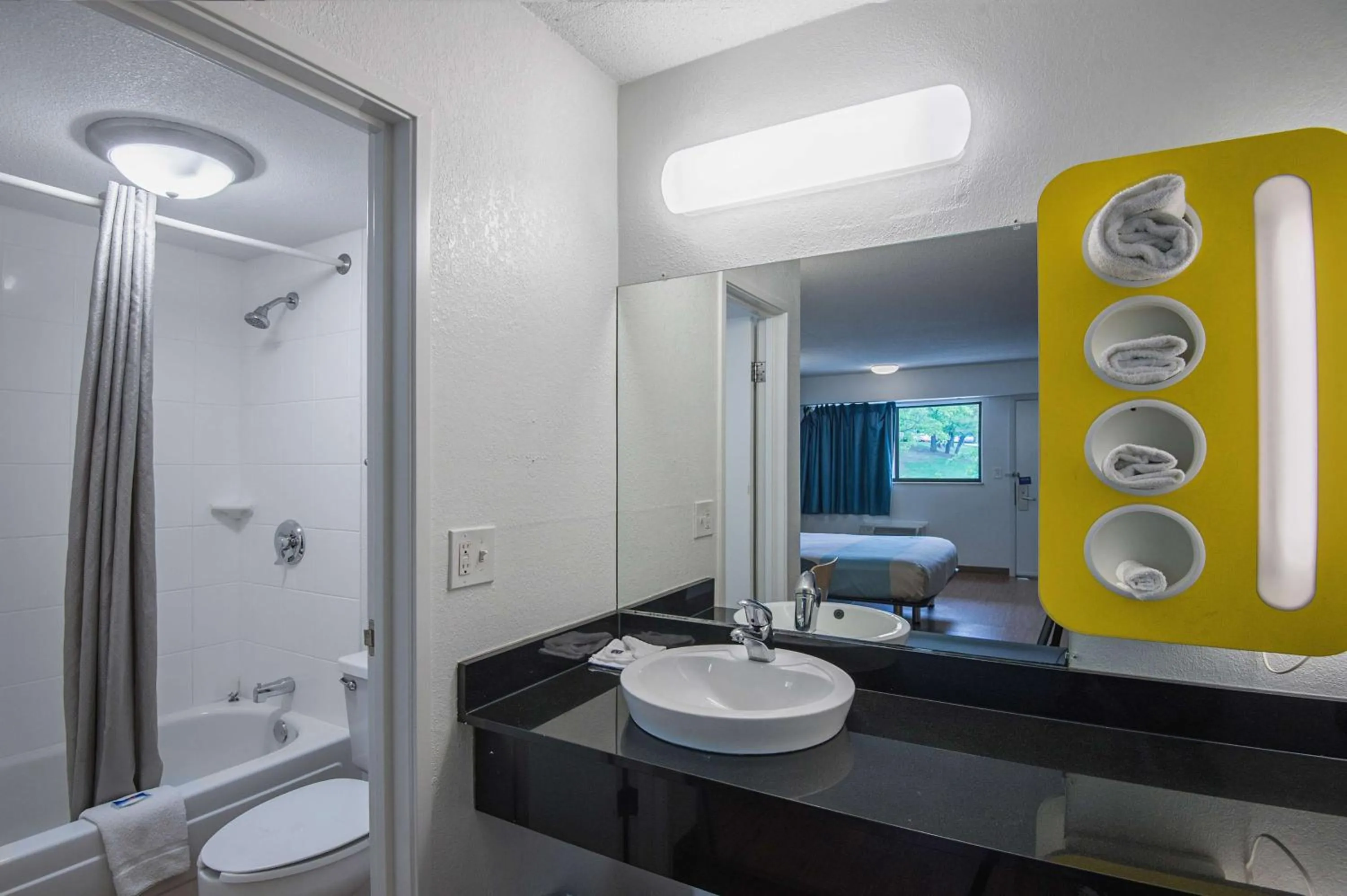 Bathroom in Motel 6-Overland Park, KS