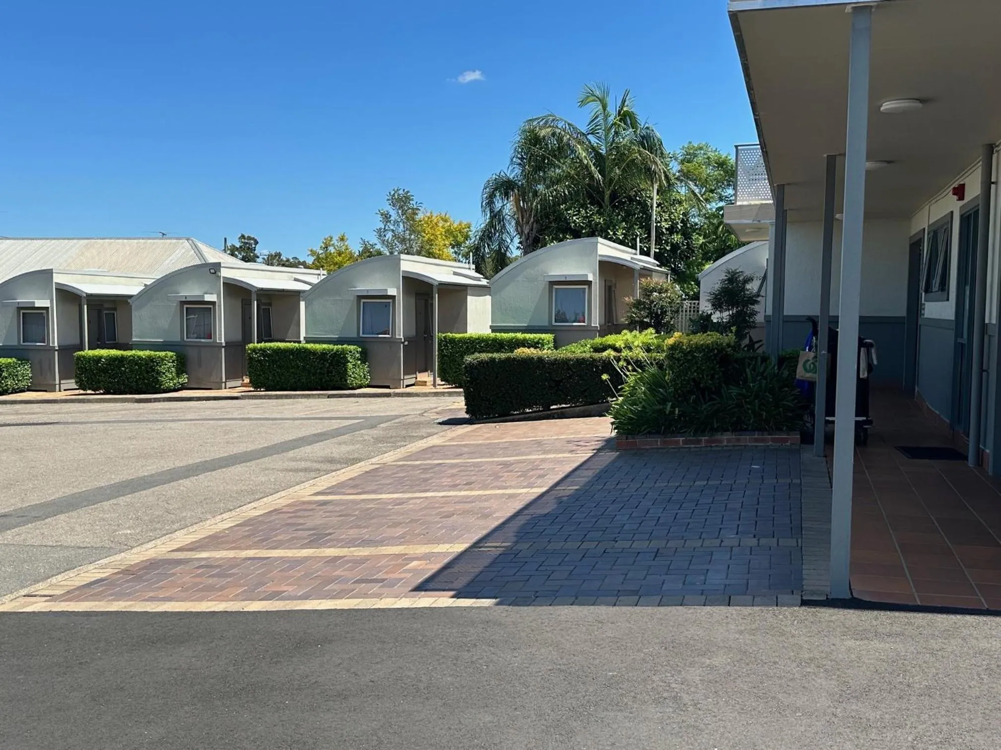 Property building in Travellers Motor Village