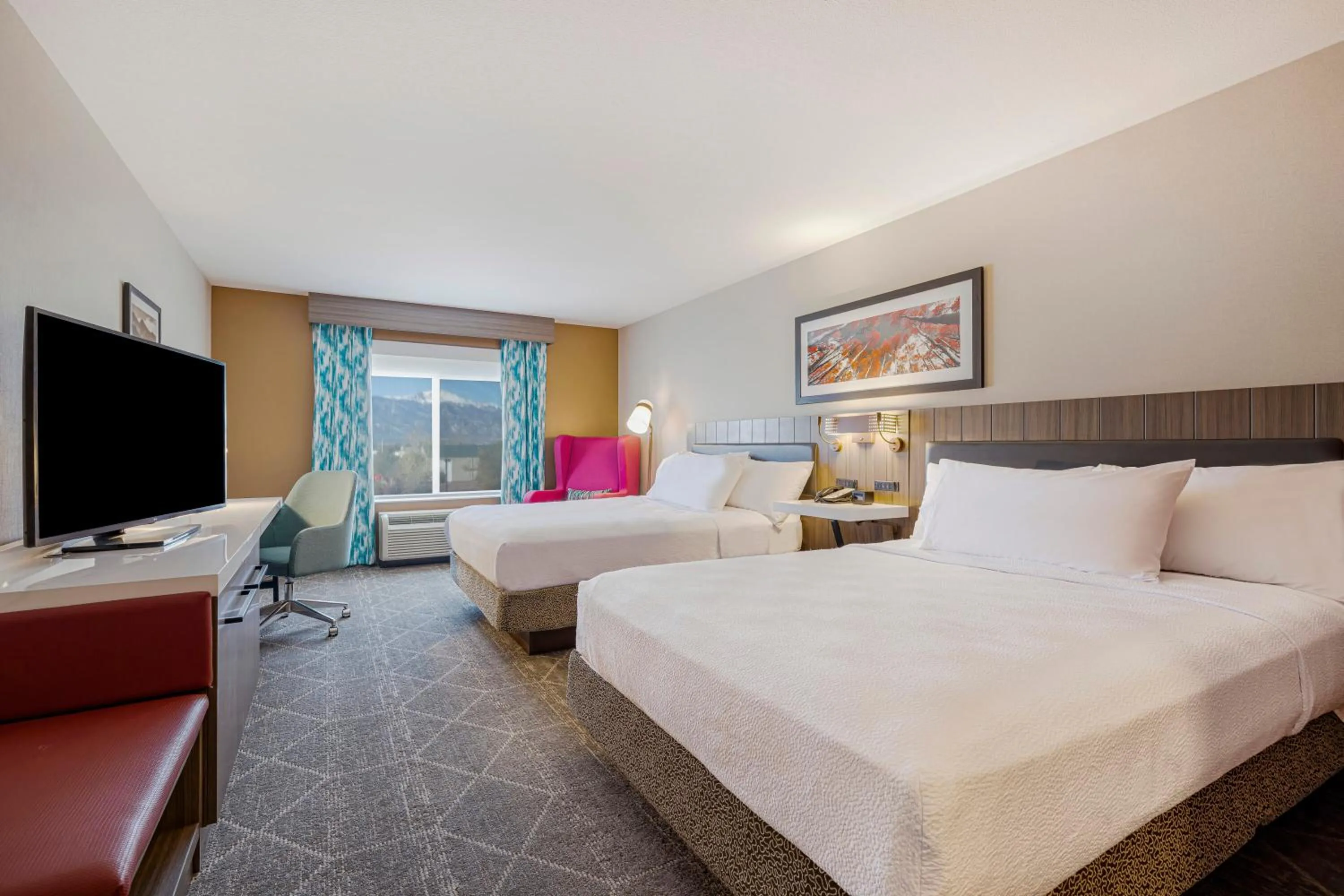 Bedroom, Bed in Hilton Garden Inn Colorado Springs Airport