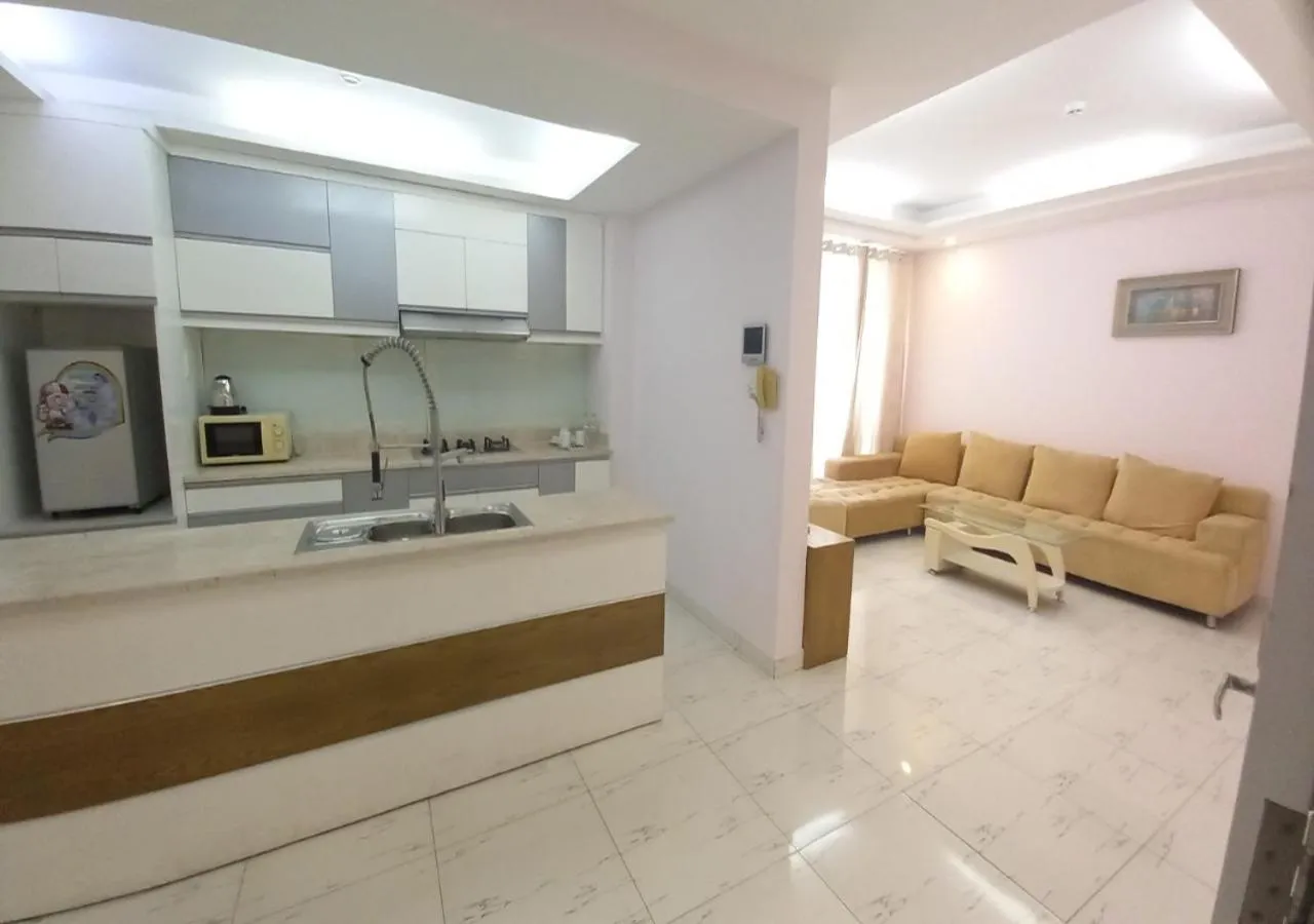 Kitchen or kitchenette in Khai Hoan Apartment Hotel