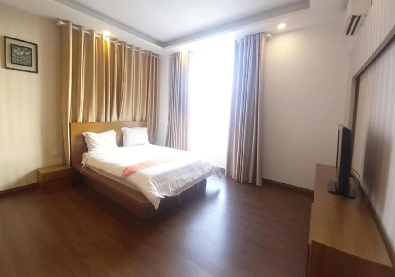 Bedroom, Bed in Khai Hoan Apartment Hotel