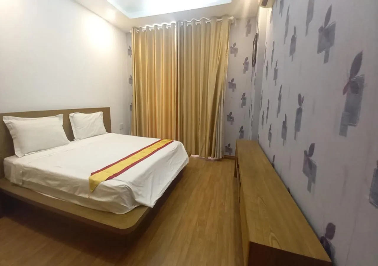 Bed in Khai Hoan Apartment Hotel