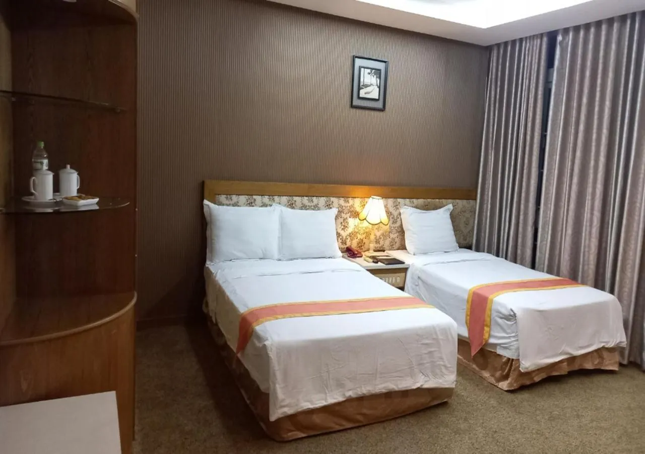 Bed in Khai Hoan Apartment Hotel