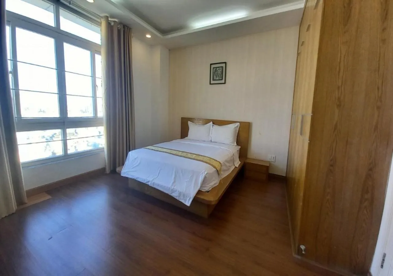 Bed in Khai Hoan Apartment Hotel