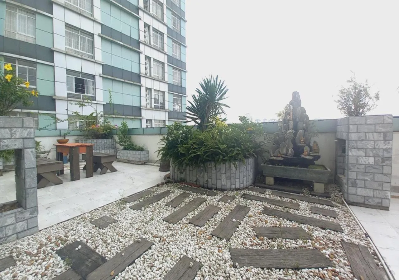 Garden view in Khai Hoan Apartment Hotel