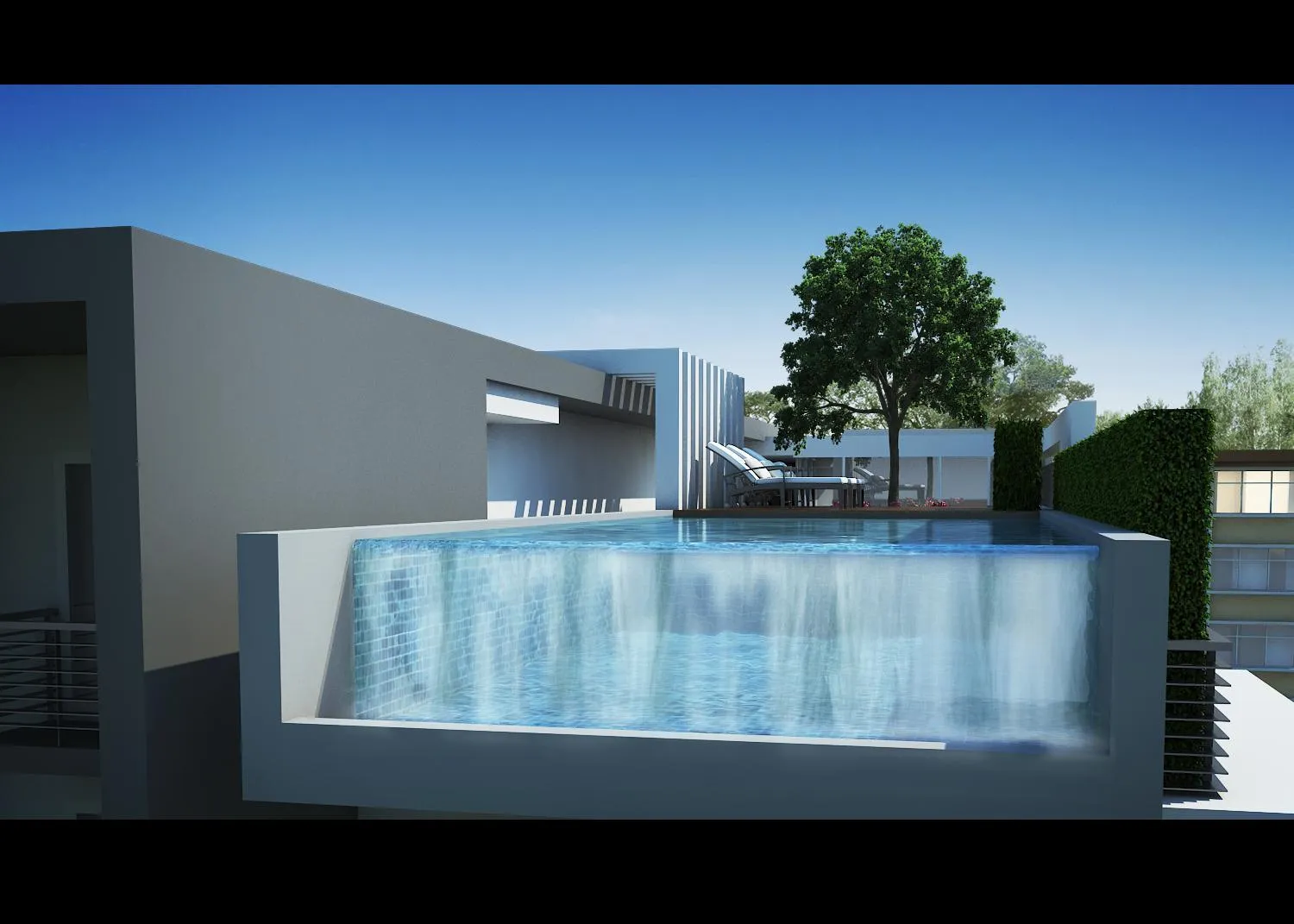 Swimming pool in The September Salaya