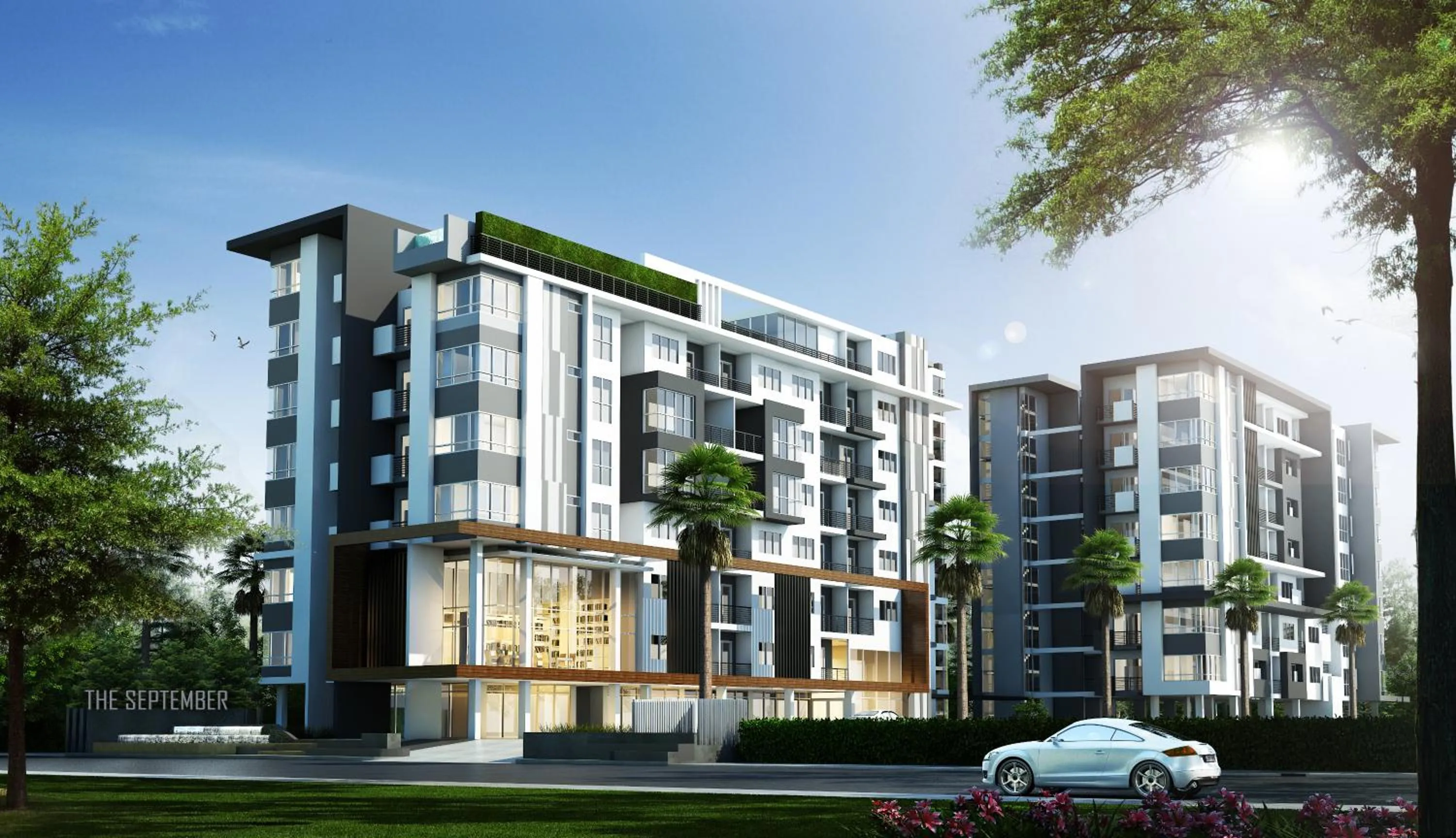 Area and facilities in The September Salaya