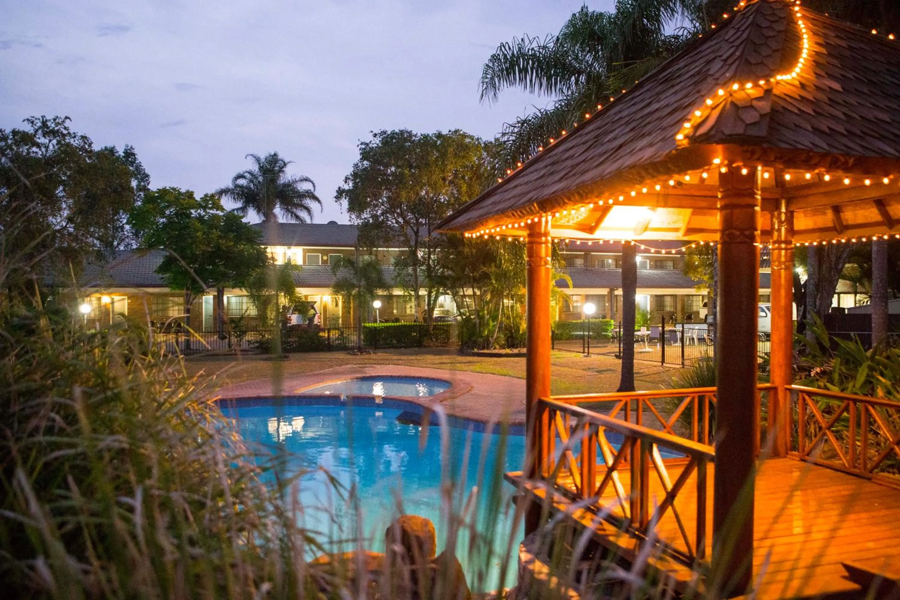 Balcony/Terrace in Country Motel Ipswich
