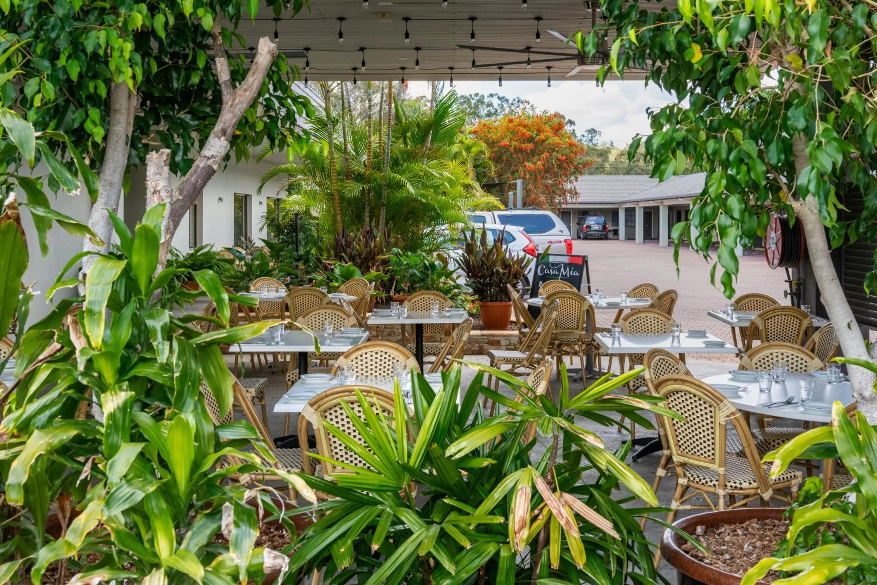 Restaurant/places to eat in Country Motel Ipswich