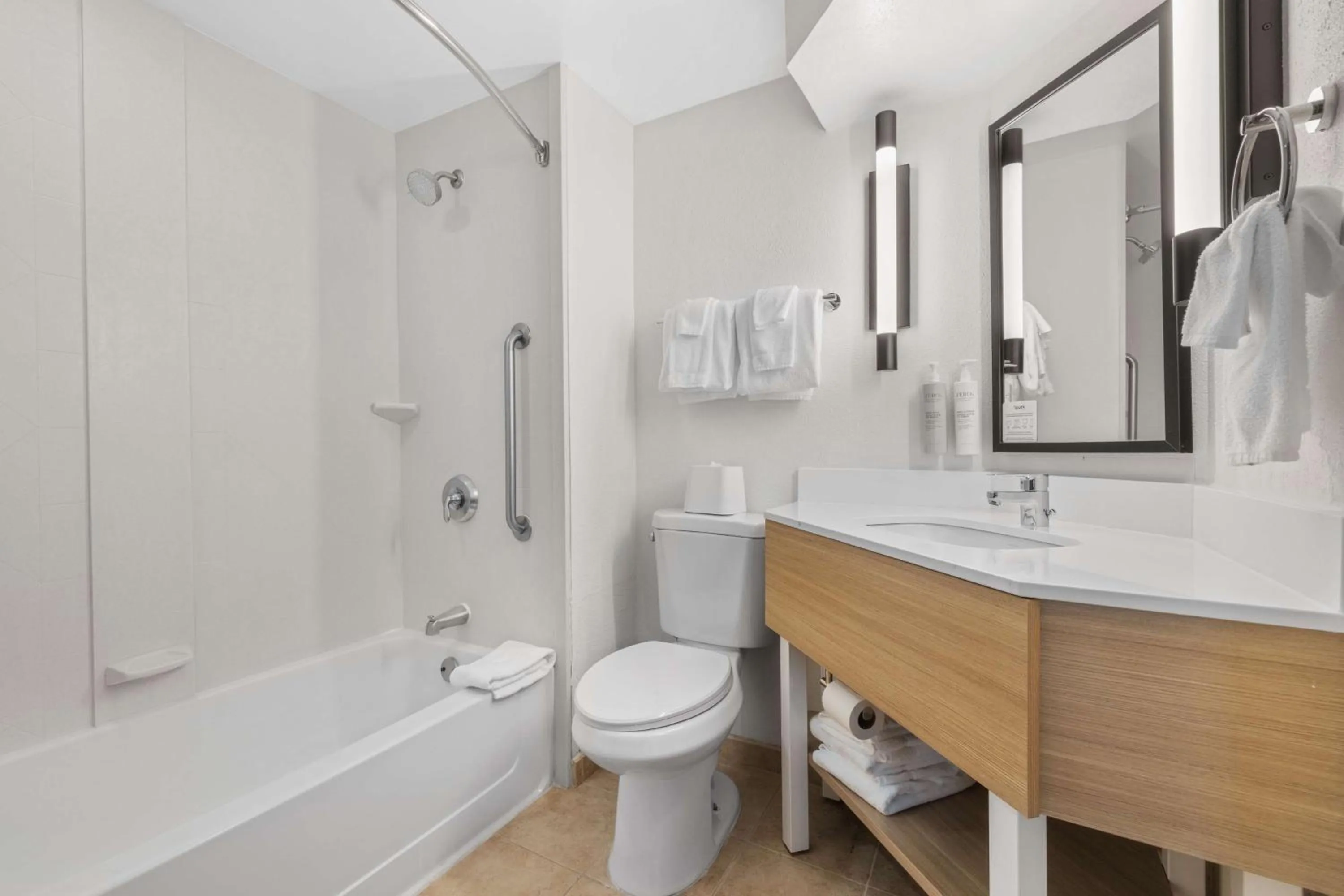 Bathroom in Spark by Hilton Colorado Springs I 25 Central