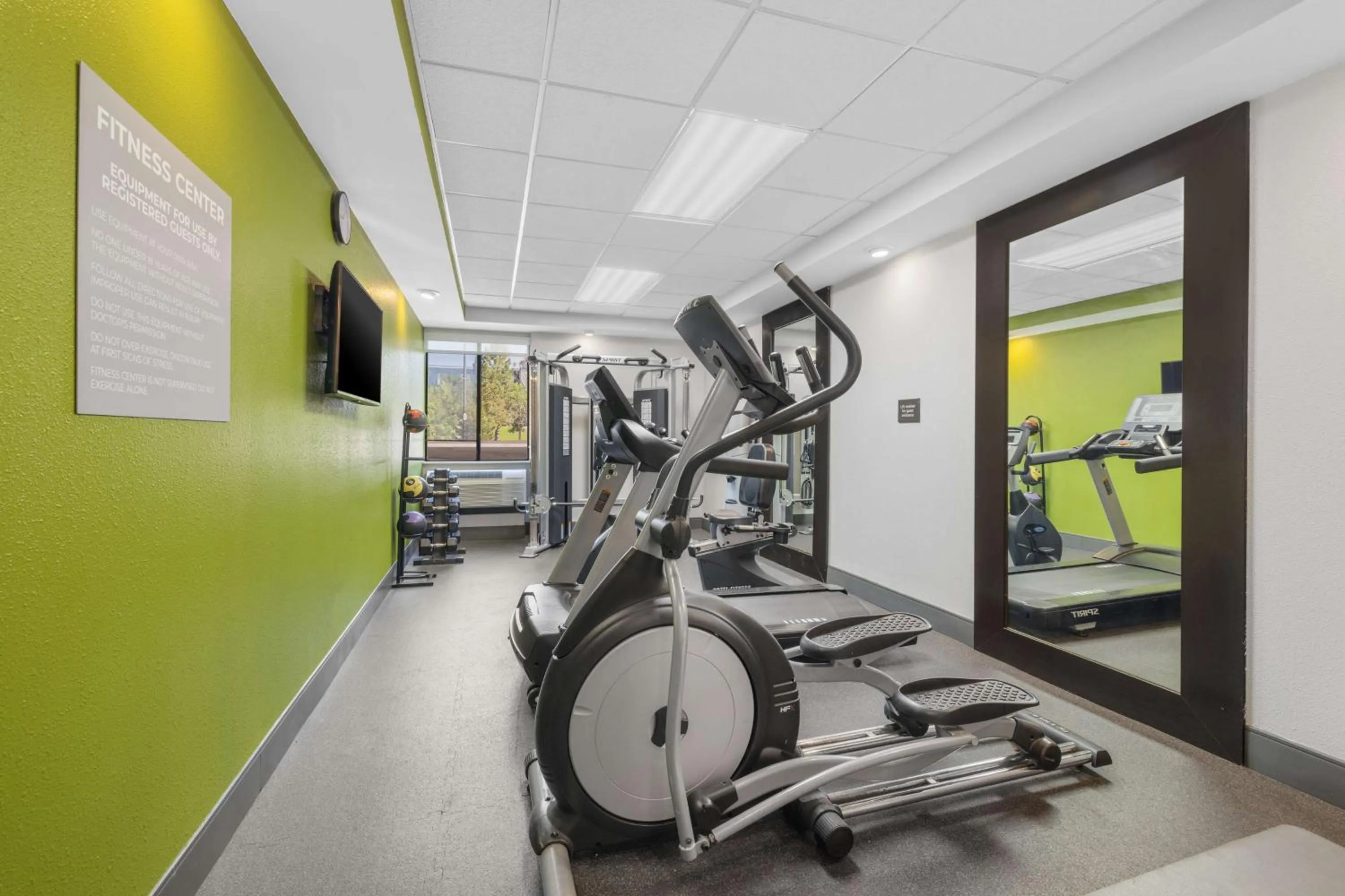 Fitness centre/facilities in Spark by Hilton Colorado Springs I 25 Central