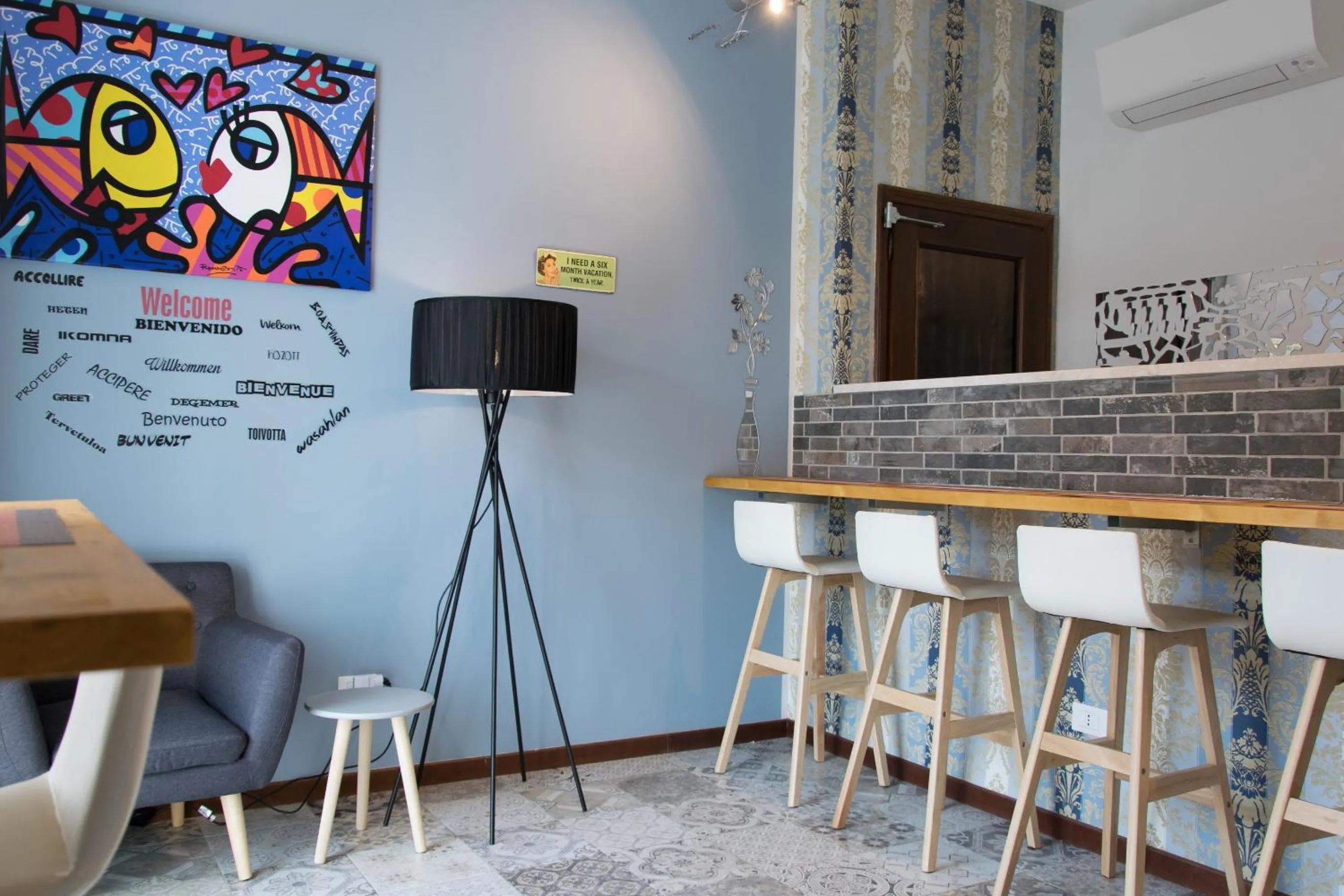 Dining area in Posada Verona Hostel