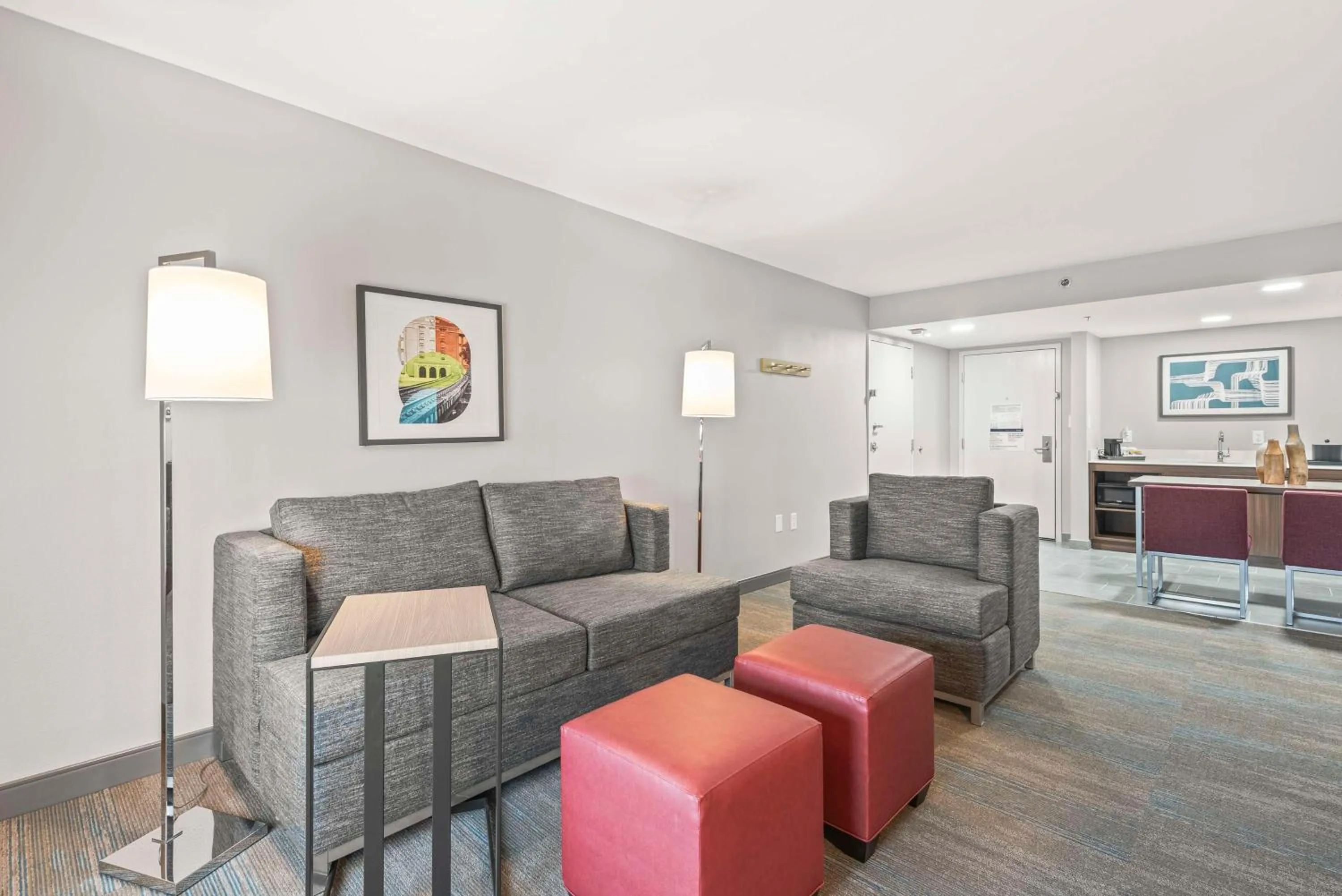 Living room in Hampton Inn Columbus-North