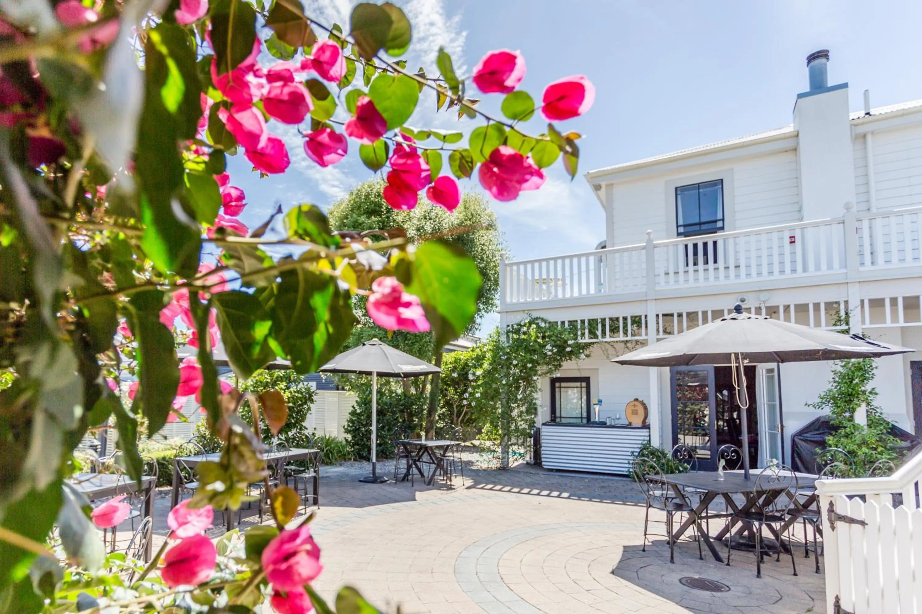 Garden in The Martinborough Hotel