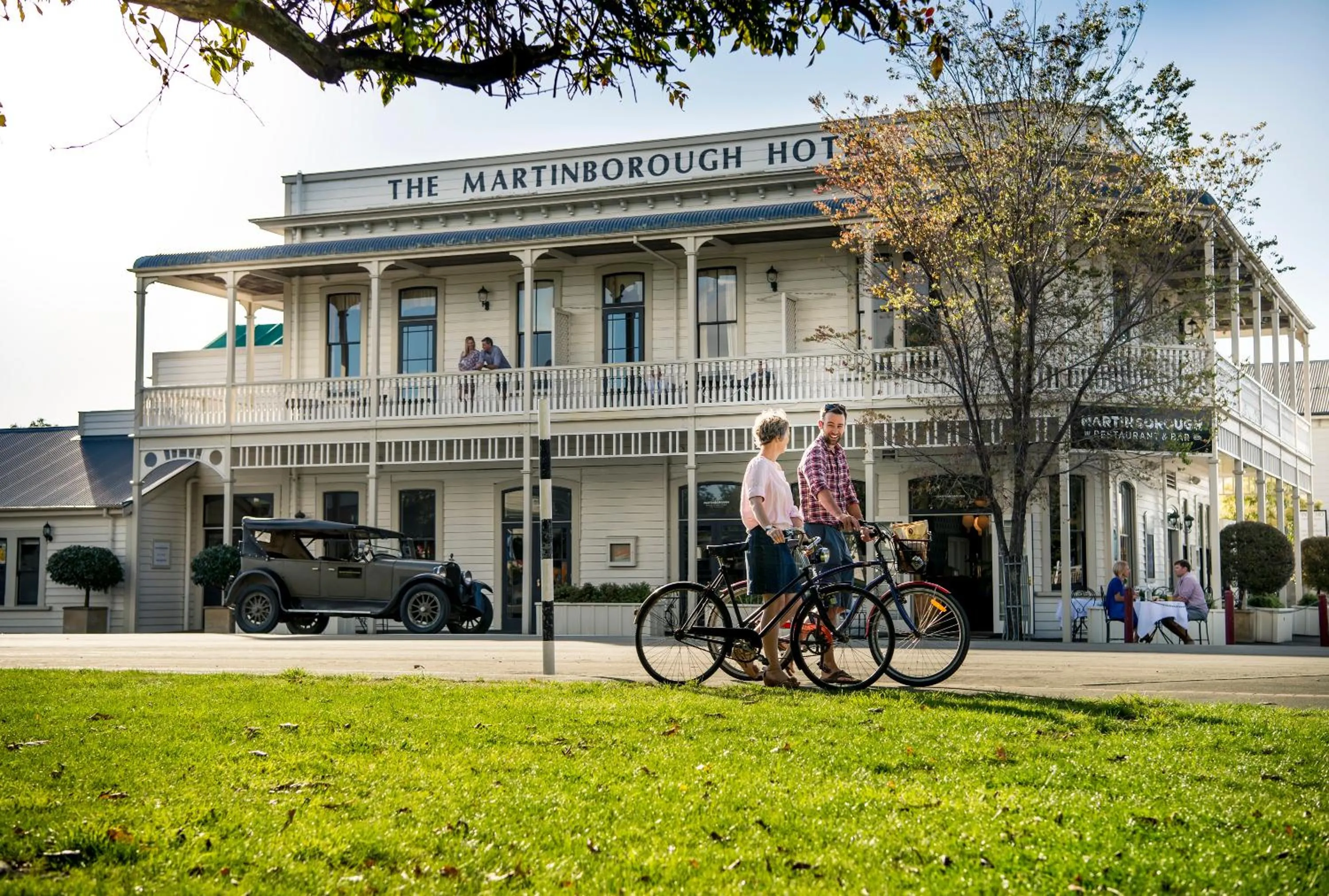 Facade/entrance in The Martinborough Hotel