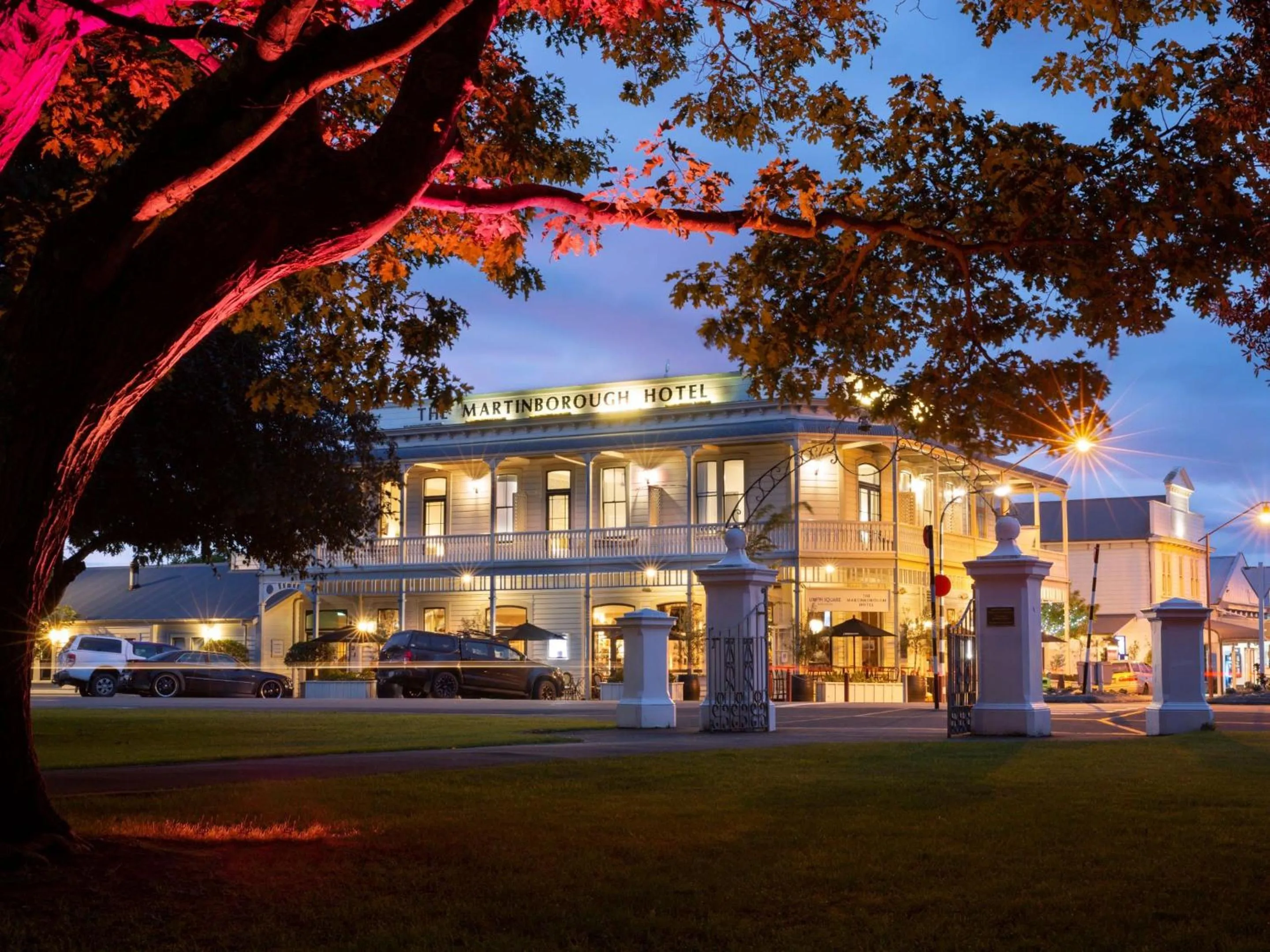 Property building in The Martinborough Hotel