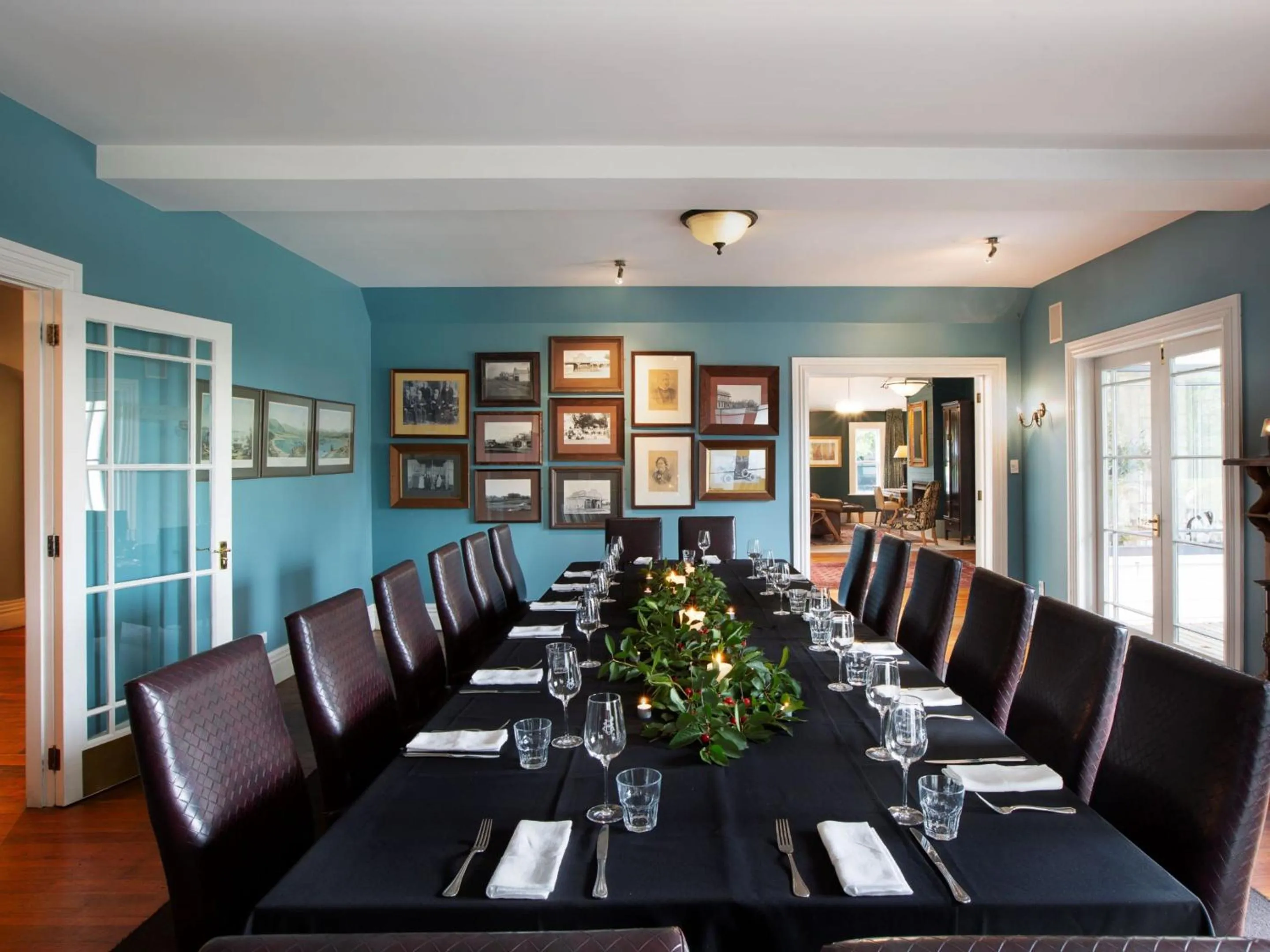 Dining area in The Martinborough Hotel