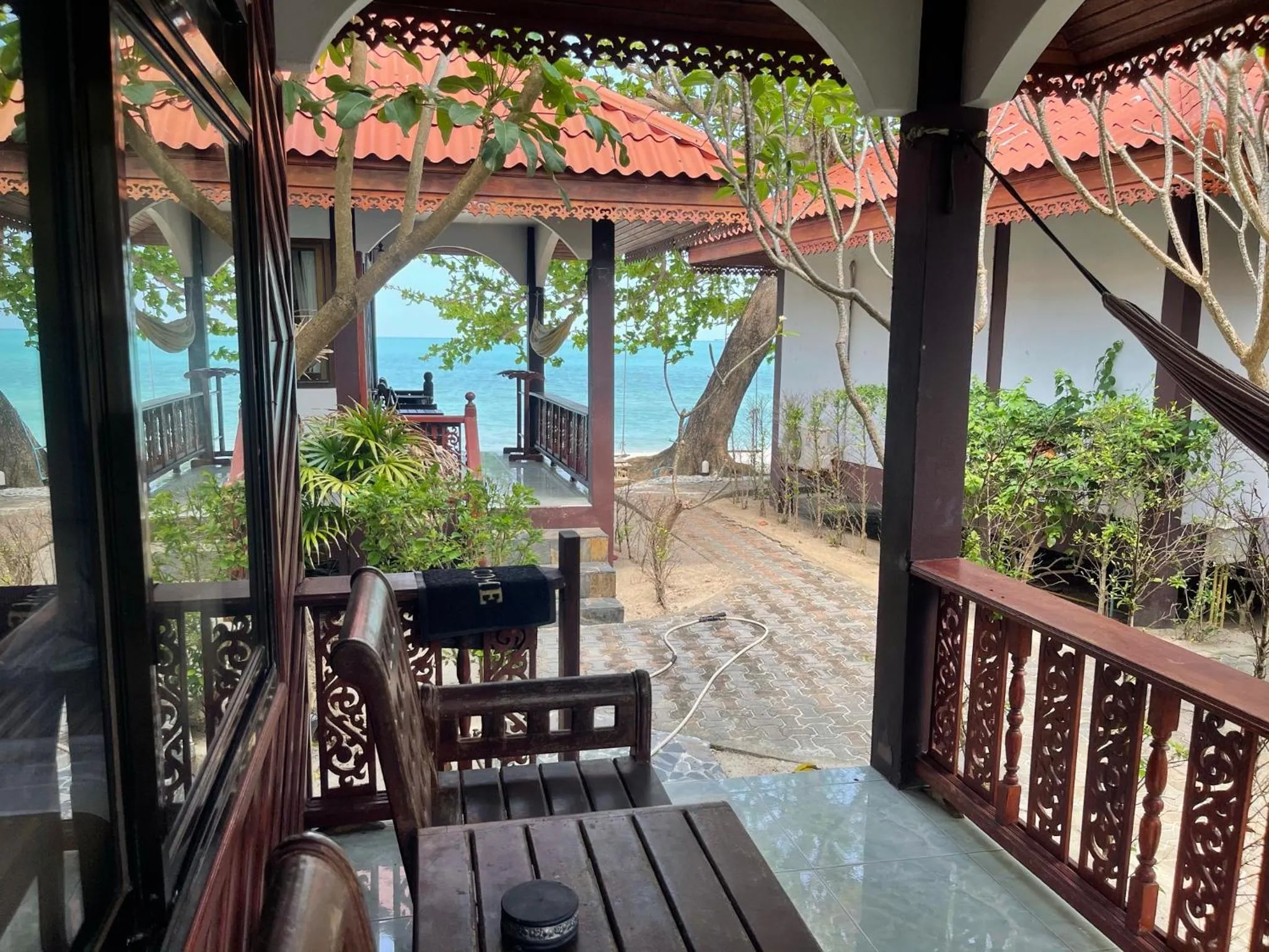 Balcony/Terrace in Pen's Bungalow Koh Phangan