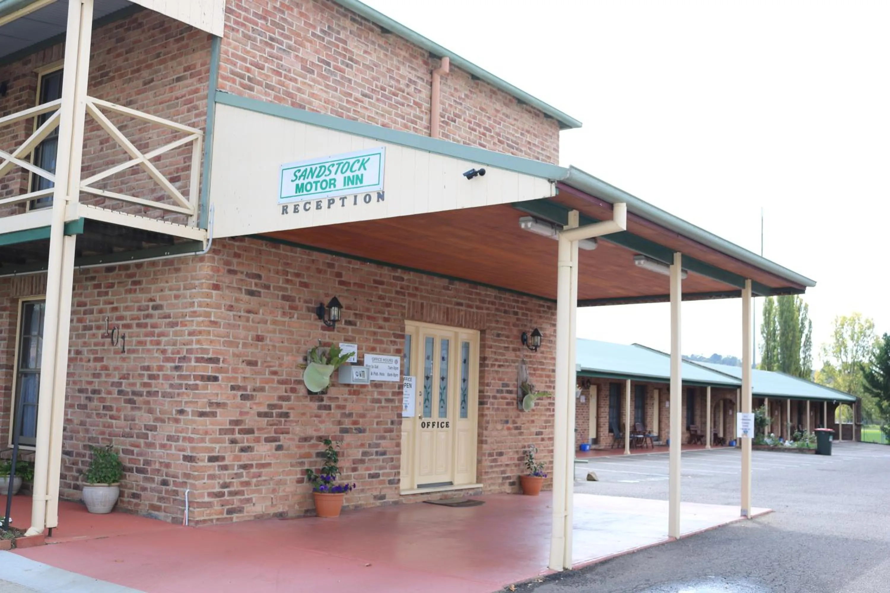 Property building in Sandstock Motor Inn Armidale