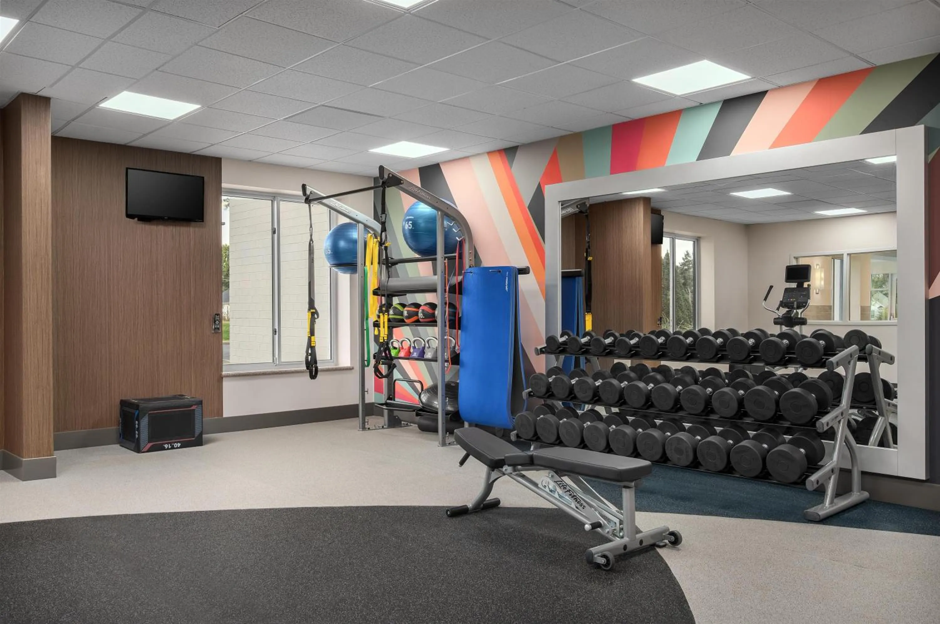 Fitness centre/facilities in Hilton Garden Inn Wooster