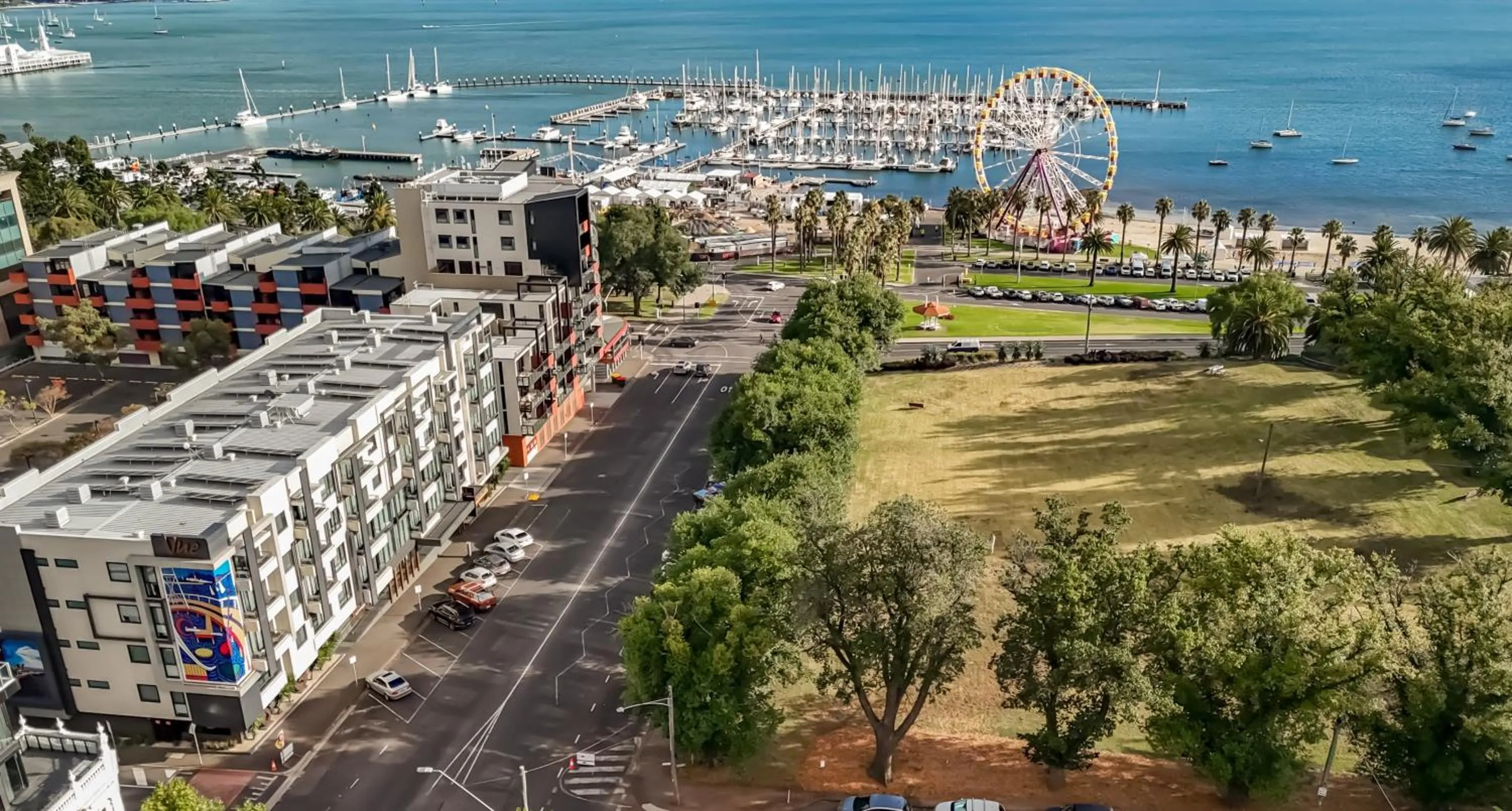 Property building in Oaks Vue Suites Geelong