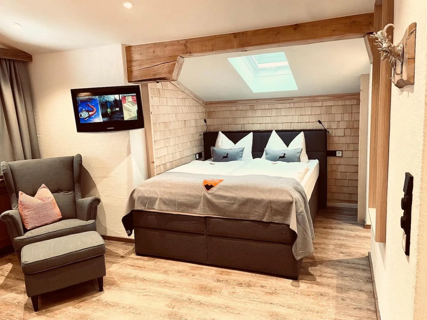 Bed in Pension Kreuzeck - Dein Glücksplatz am Lech