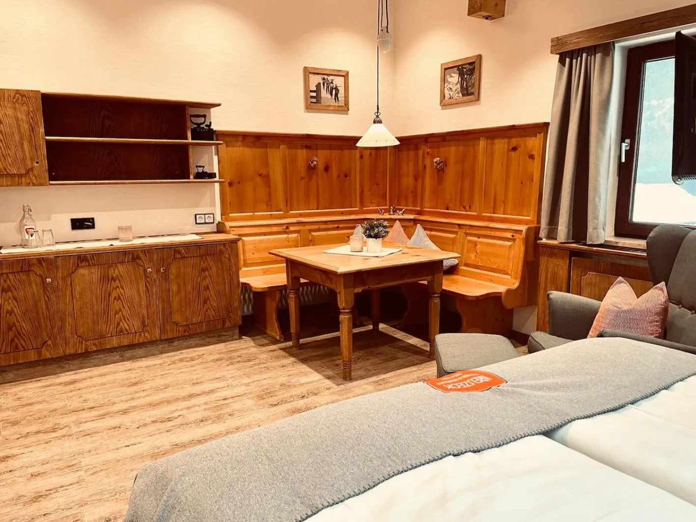 Living room in Pension Kreuzeck - Dein Glücksplatz am Lech