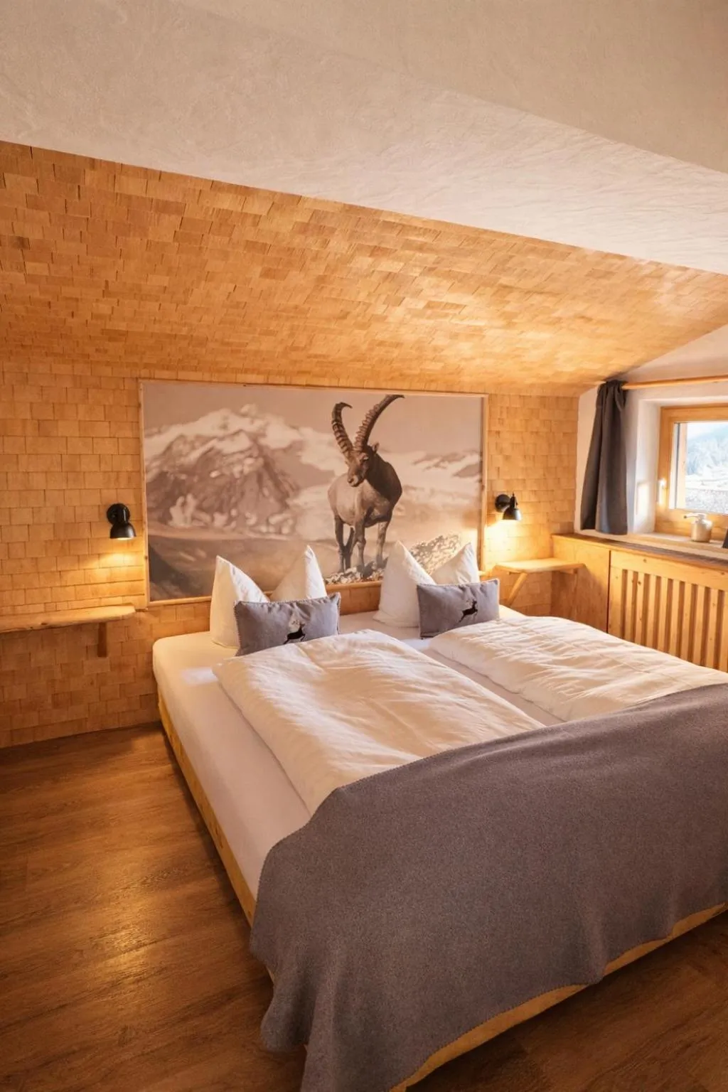 Bed in Pension Kreuzeck - Dein Glücksplatz am Lech