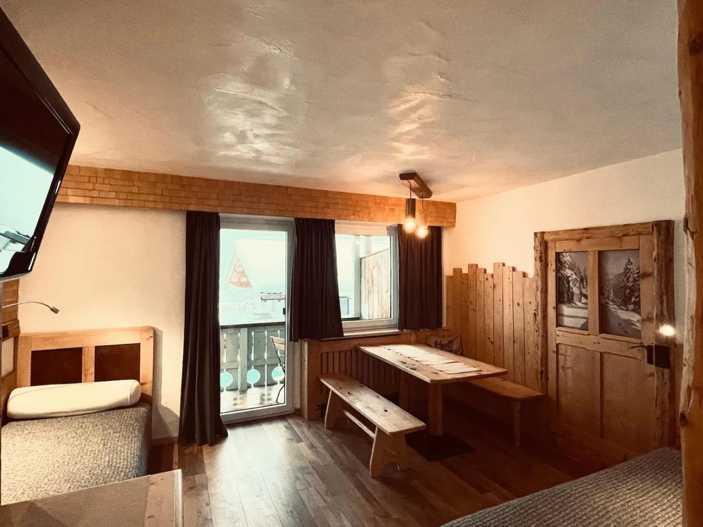 Bed in Pension Kreuzeck - Dein Glücksplatz am Lech