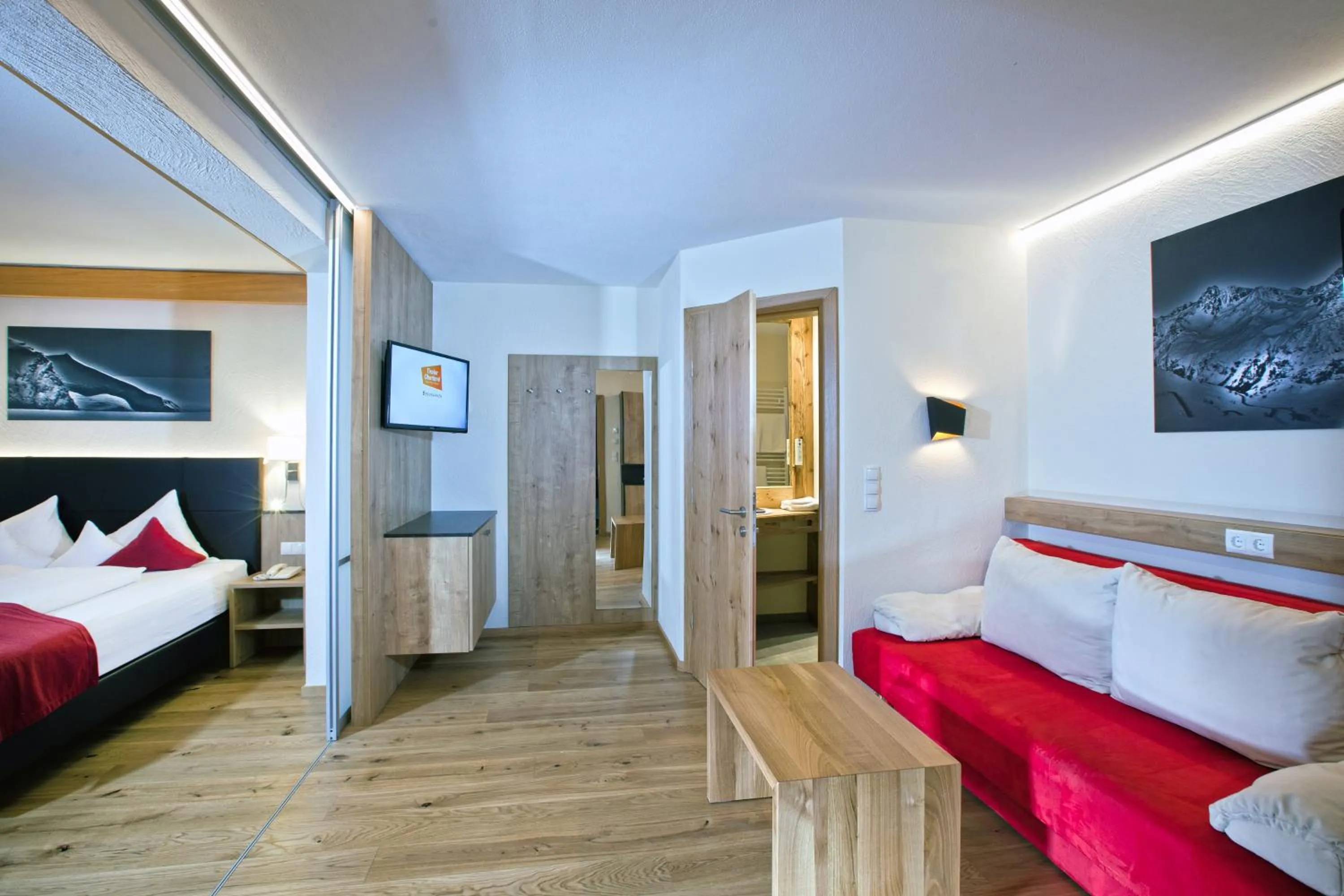 Bed in Hotel Truyenhof