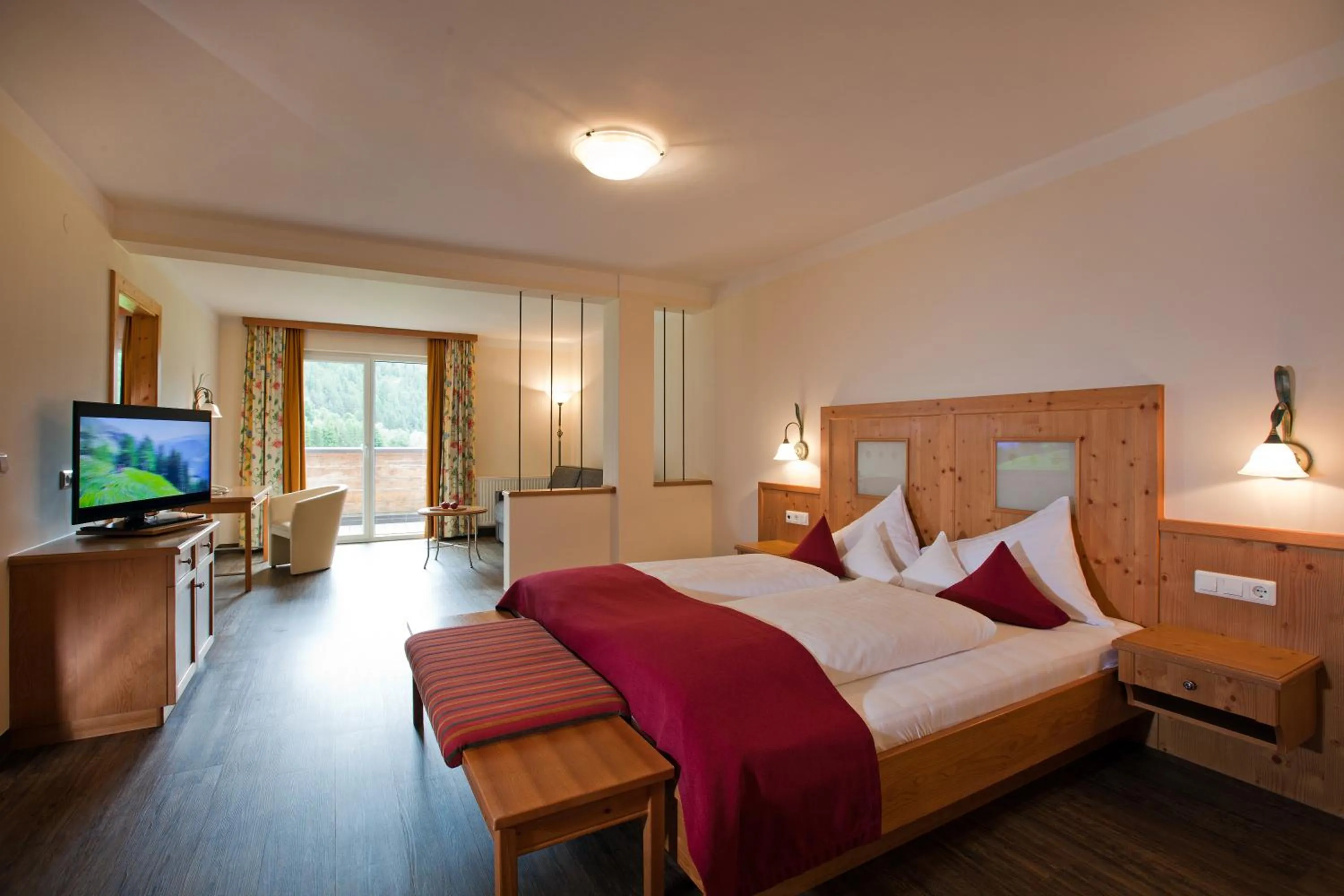 Bed in Hotel Truyenhof