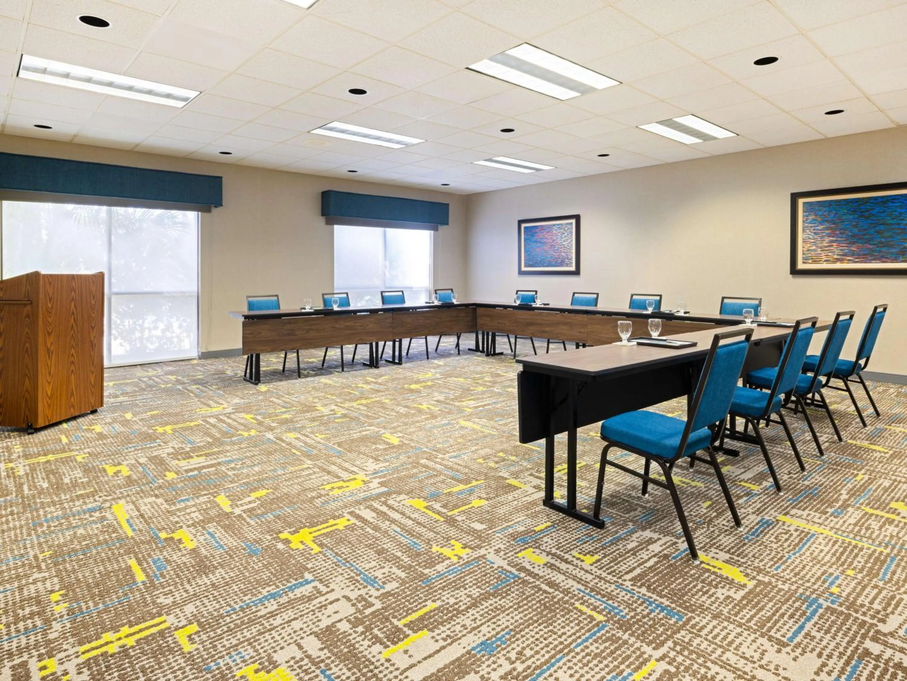 Meeting/conference room in Hampton Inn Cocoa Beach