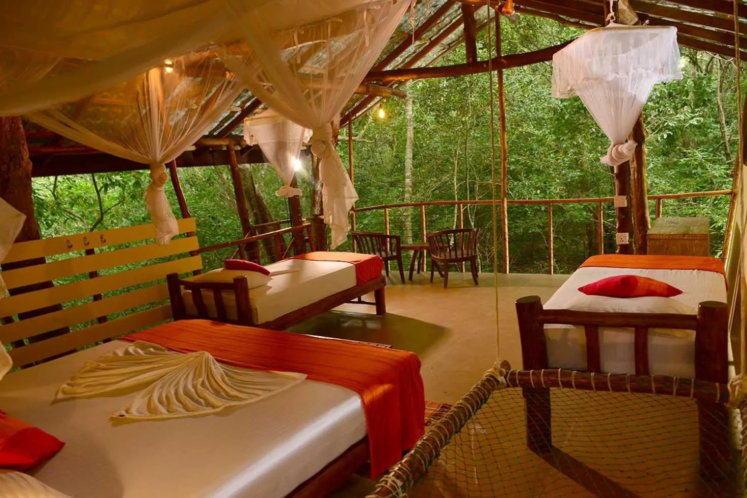 Bed in Back of Beyond - Pidurangala