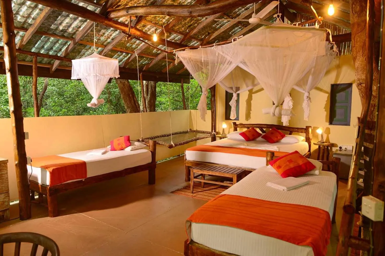 Bed in Back of Beyond - Pidurangala