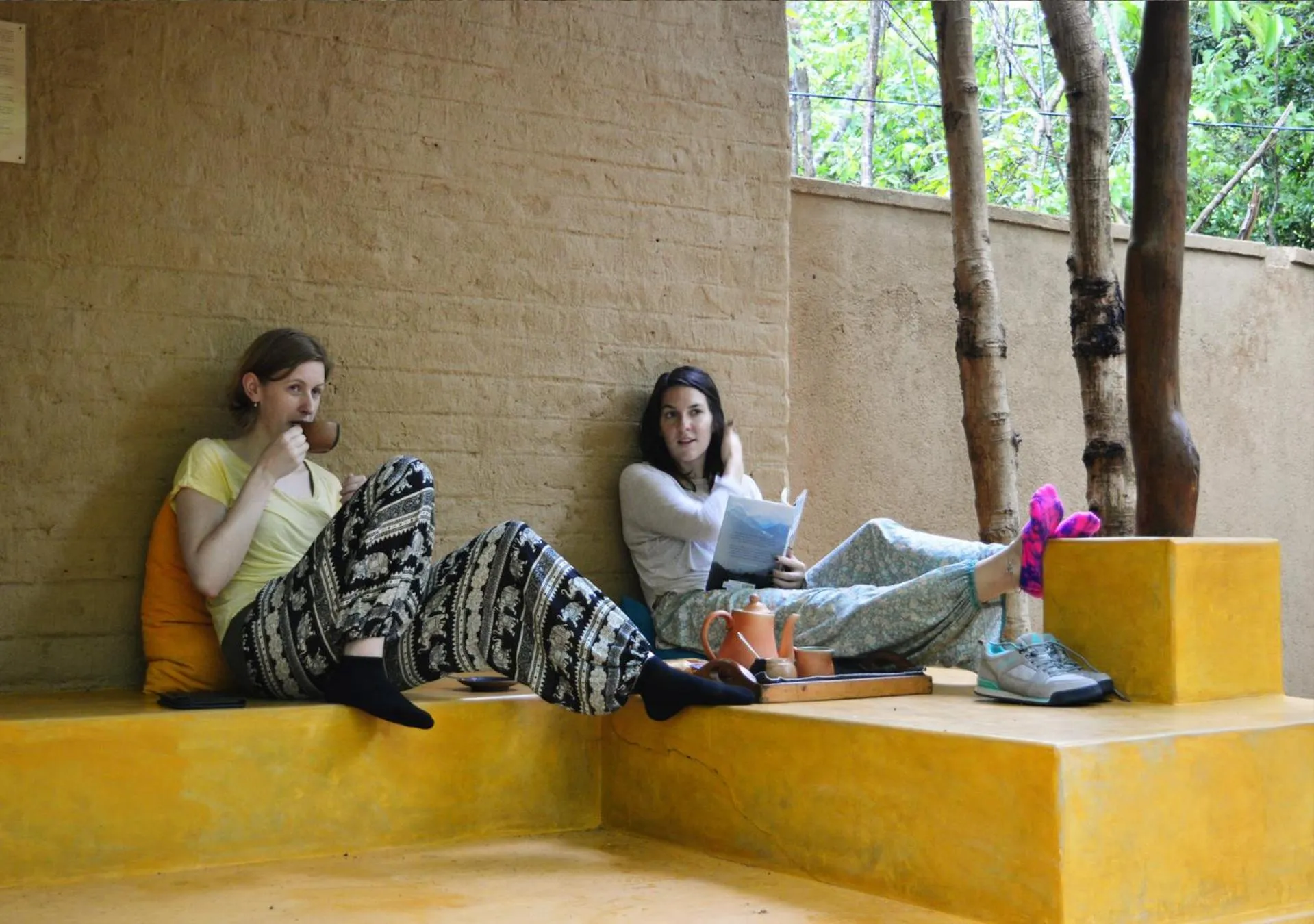 group of guests in Back of Beyond - Pidurangala