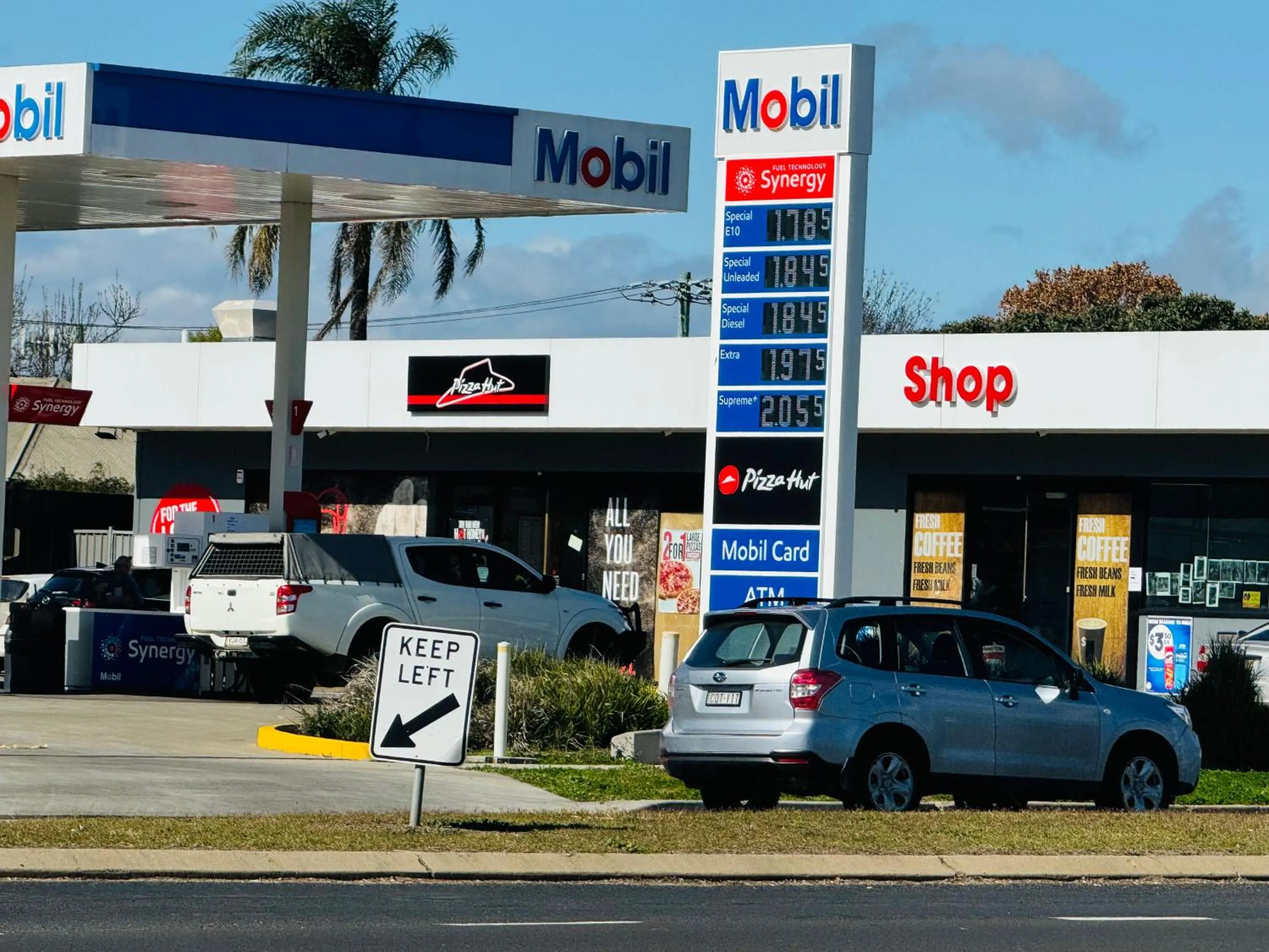 Food close-up in Town and Country Motor Inn