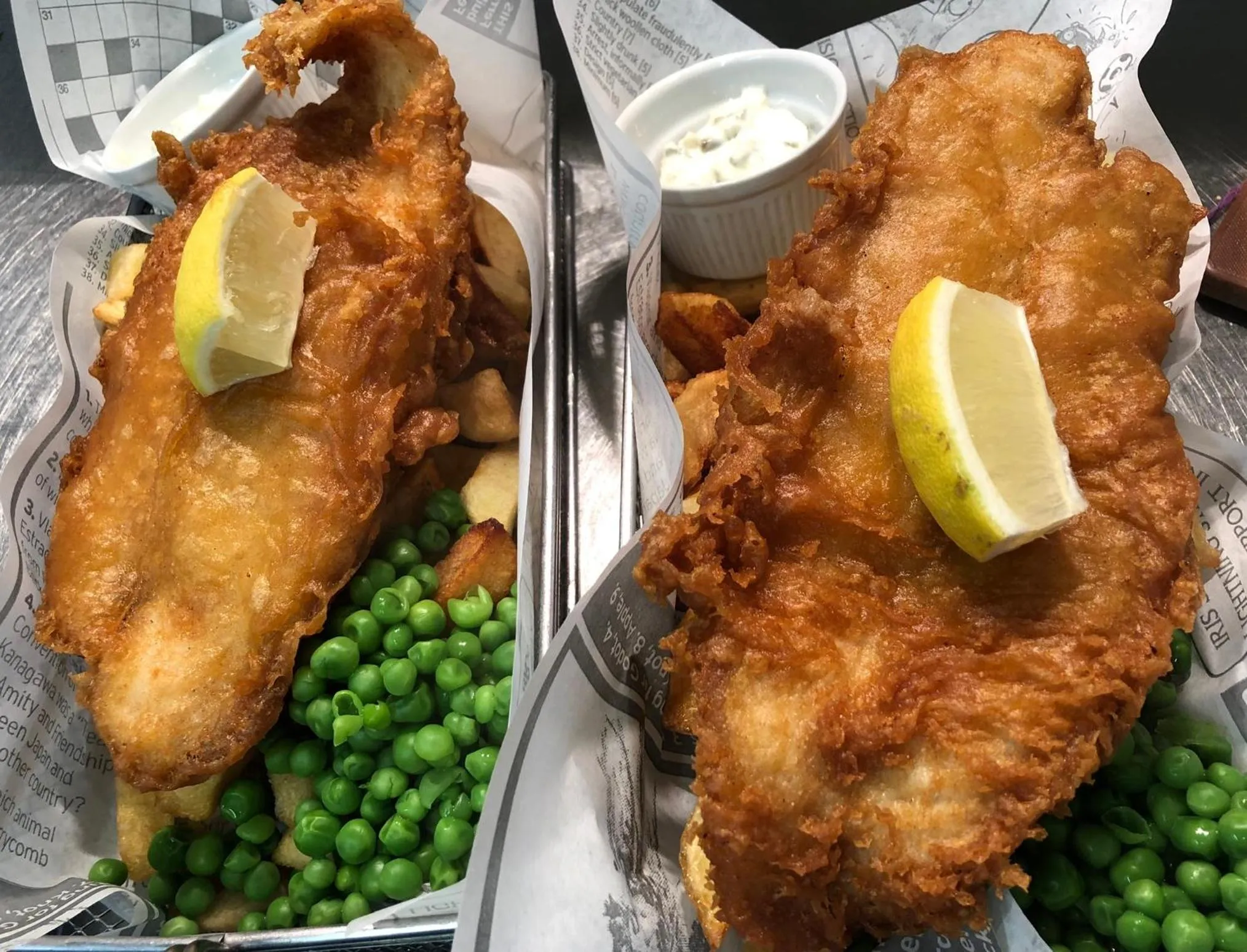 Food and drinks in The Cornubia Inn