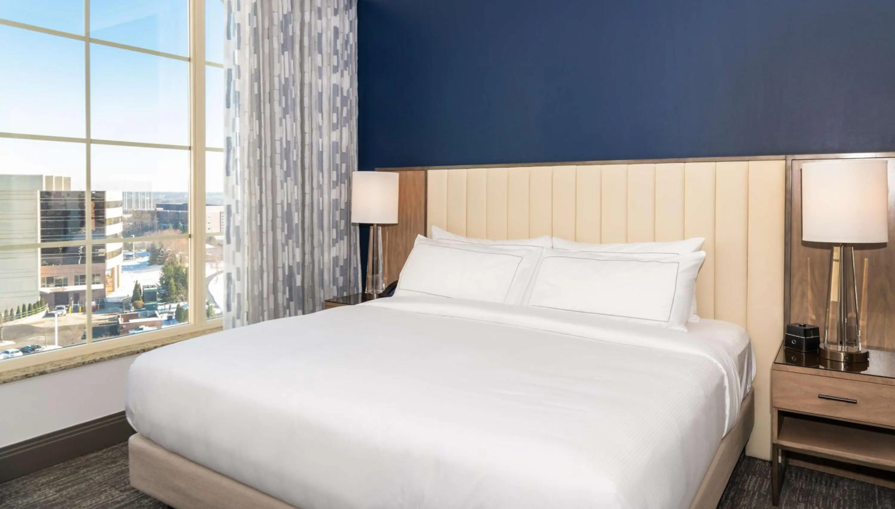 Bed in Hilton Columbus/Polaris