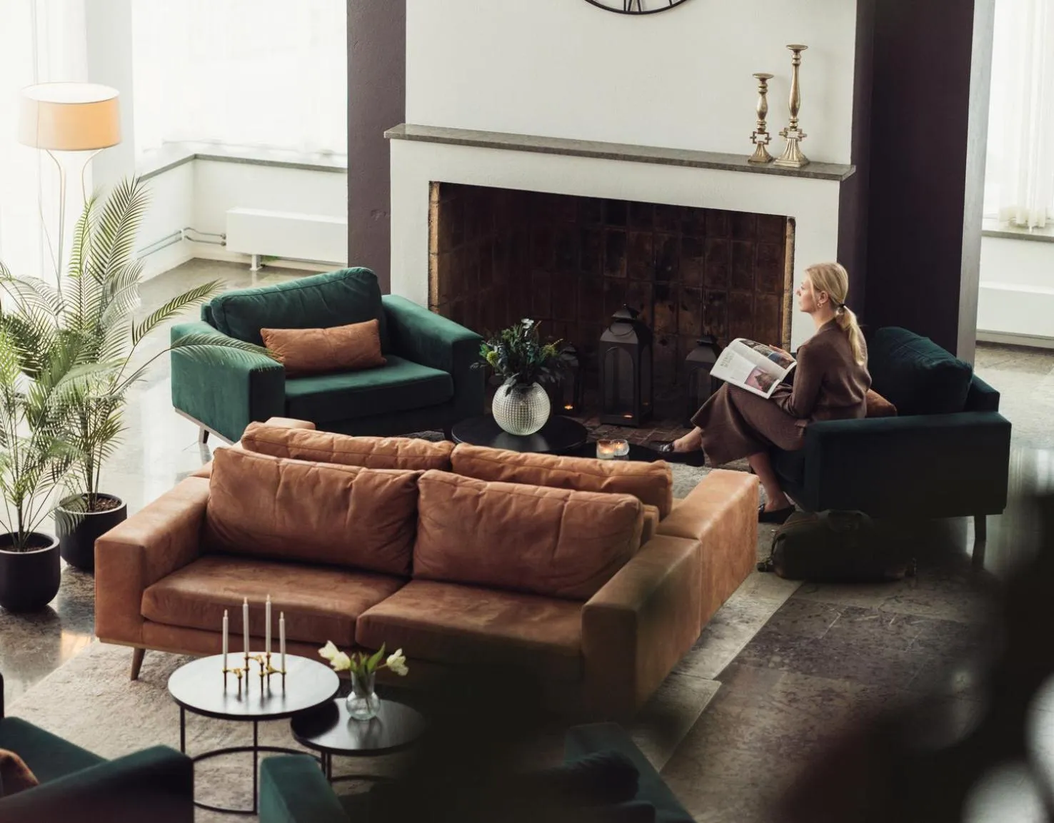 Communal lounge/ TV room in Elite Stadshotellet Eskilstuna, Hotel & Spa