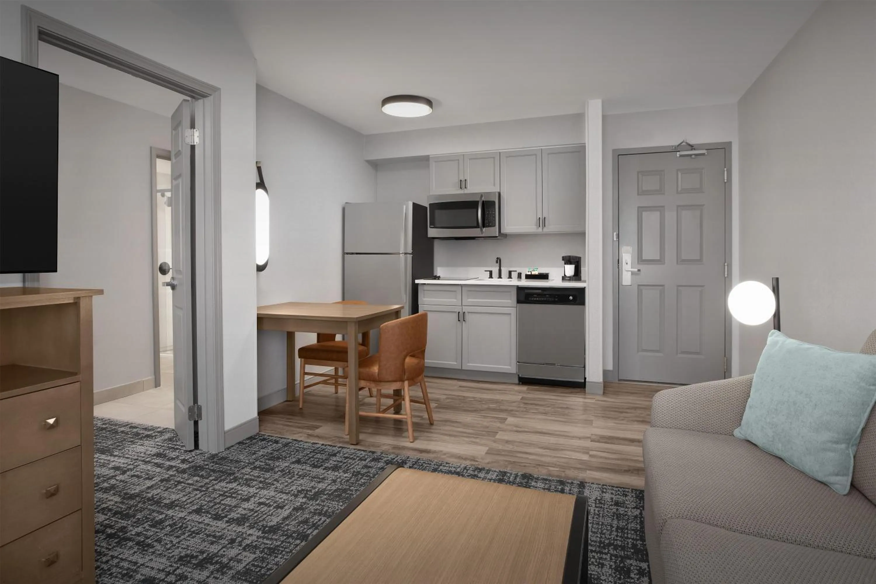 Kitchen or kitchenette in Homewood Suites by Hilton Colorado Springs North USAFA