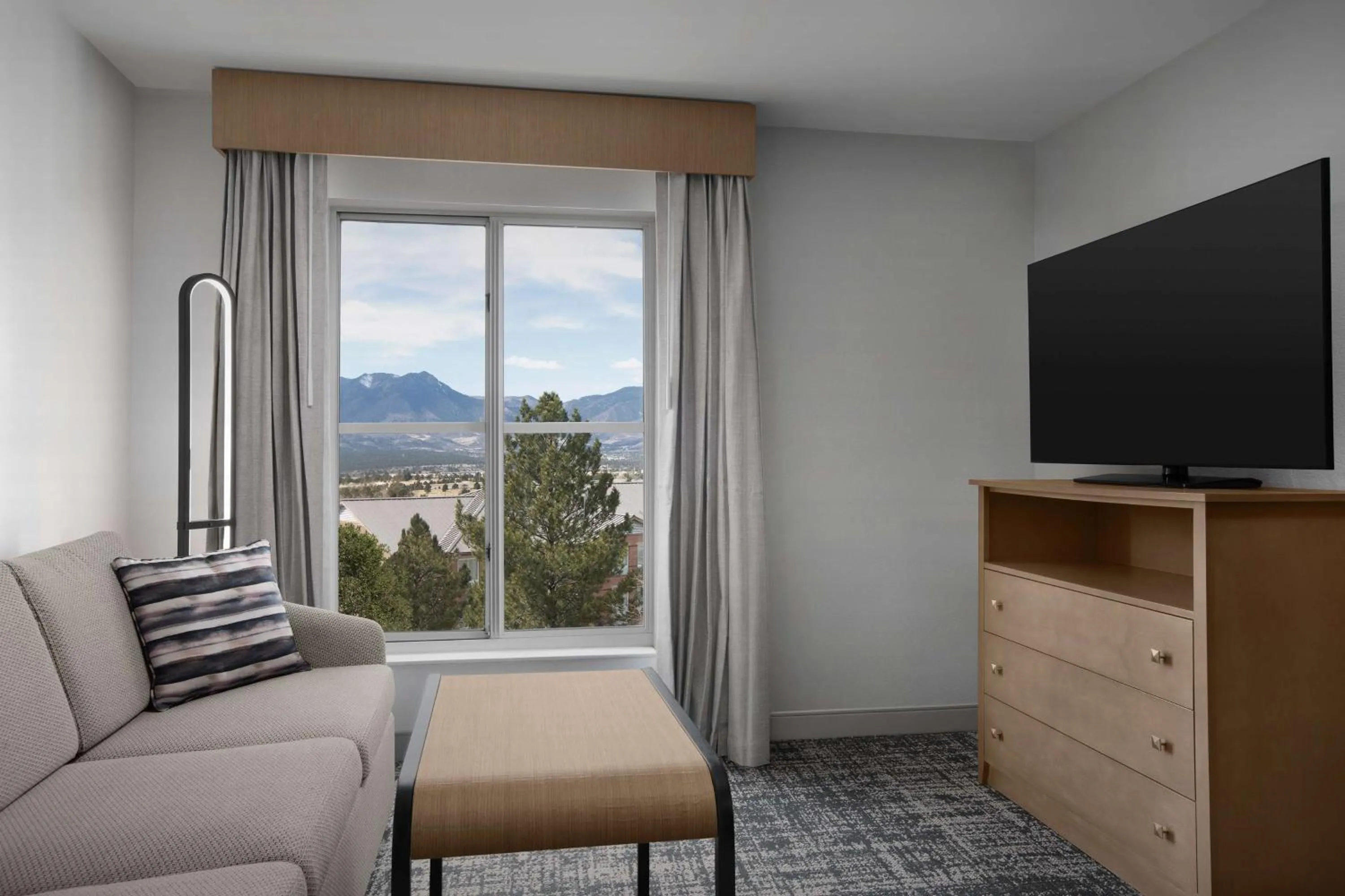 Living room in Homewood Suites by Hilton Colorado Springs-North