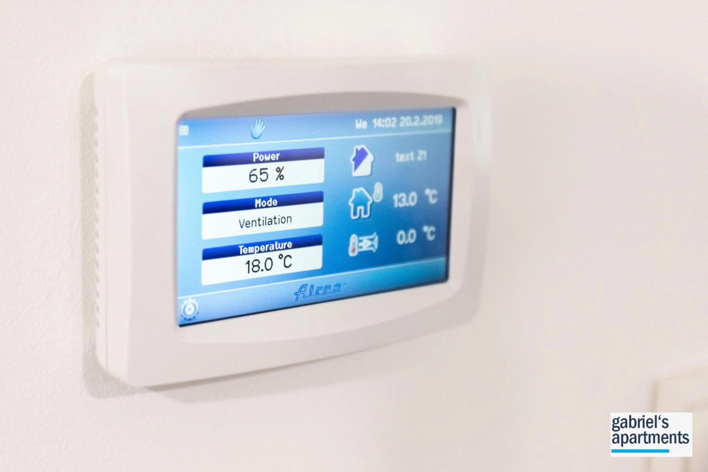 air conditioner in Gabriel´s Apartments