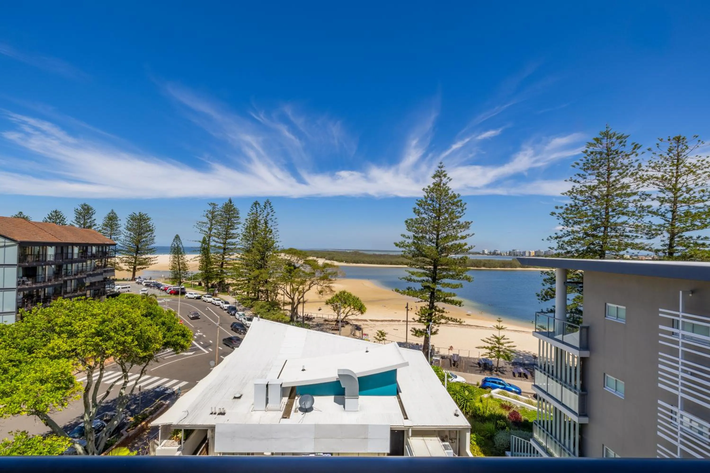 Sea view in Belaire Place Motel Apartments