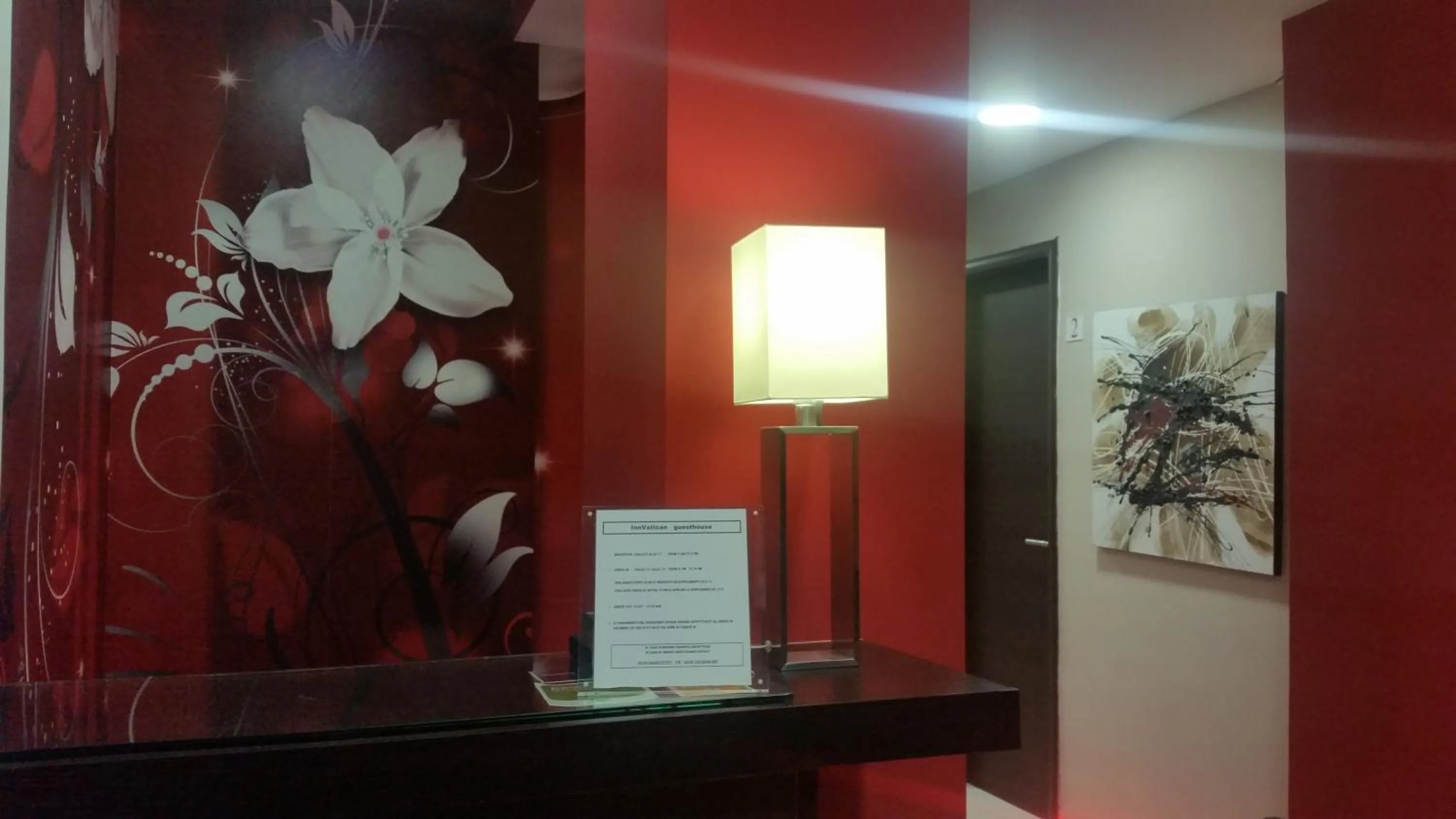 Lobby or reception in InnVatican Guest House